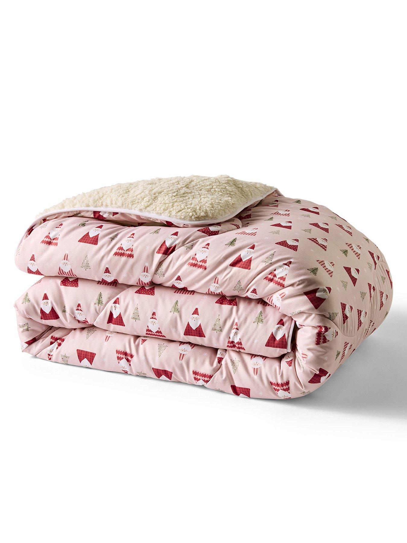 Image 4 of 4 of Night Lark Pink Santa 9 Tog Cosy Throw