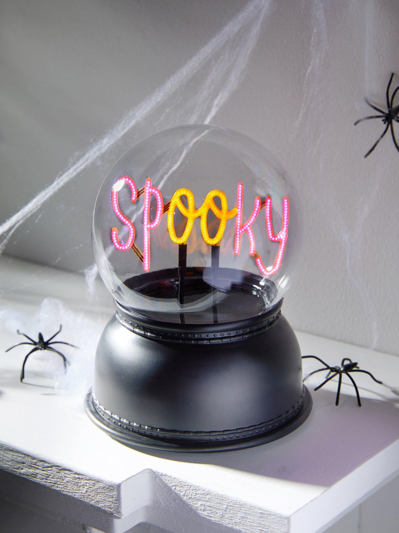 Image 1 of 6 of Festive 14cm Bo Spooky Lit Globe