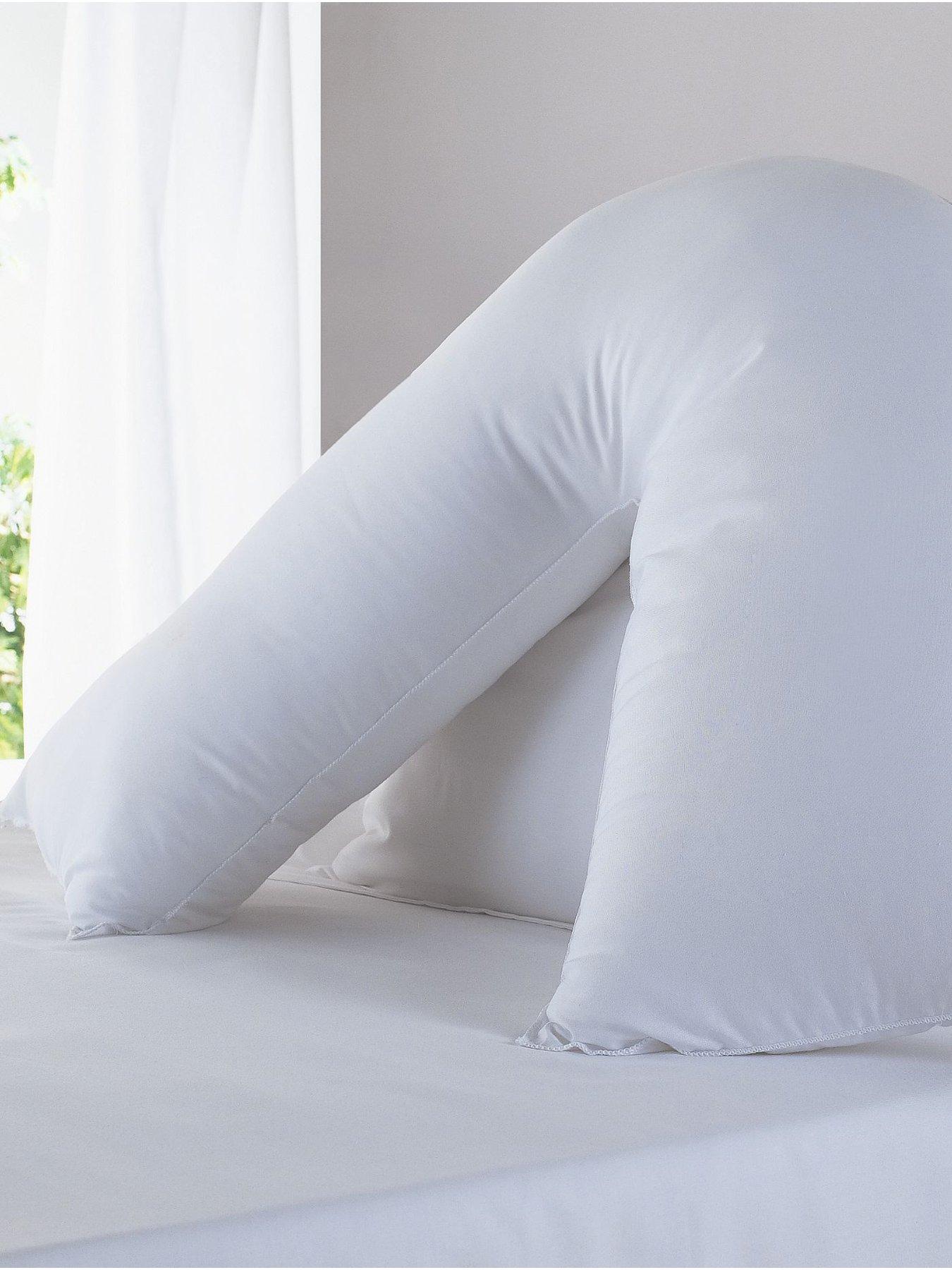 The Fine Bedding Company V Shape Support Pillow
