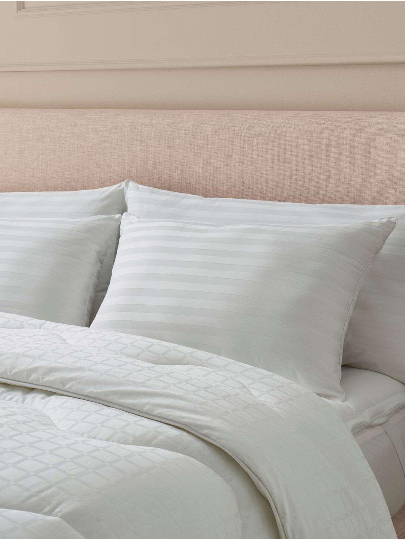 Image 1 of 4 of The Fine Bedding Company Luxury Boutique Silk Blend Medium Support Pilllow