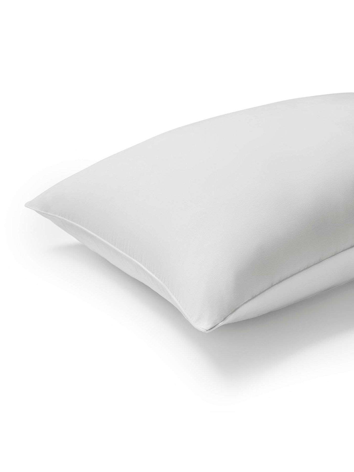 Image 3 of 4 of The Fine Bedding Company Spundown, Hypoallergenic Xl Medium Support Pillow