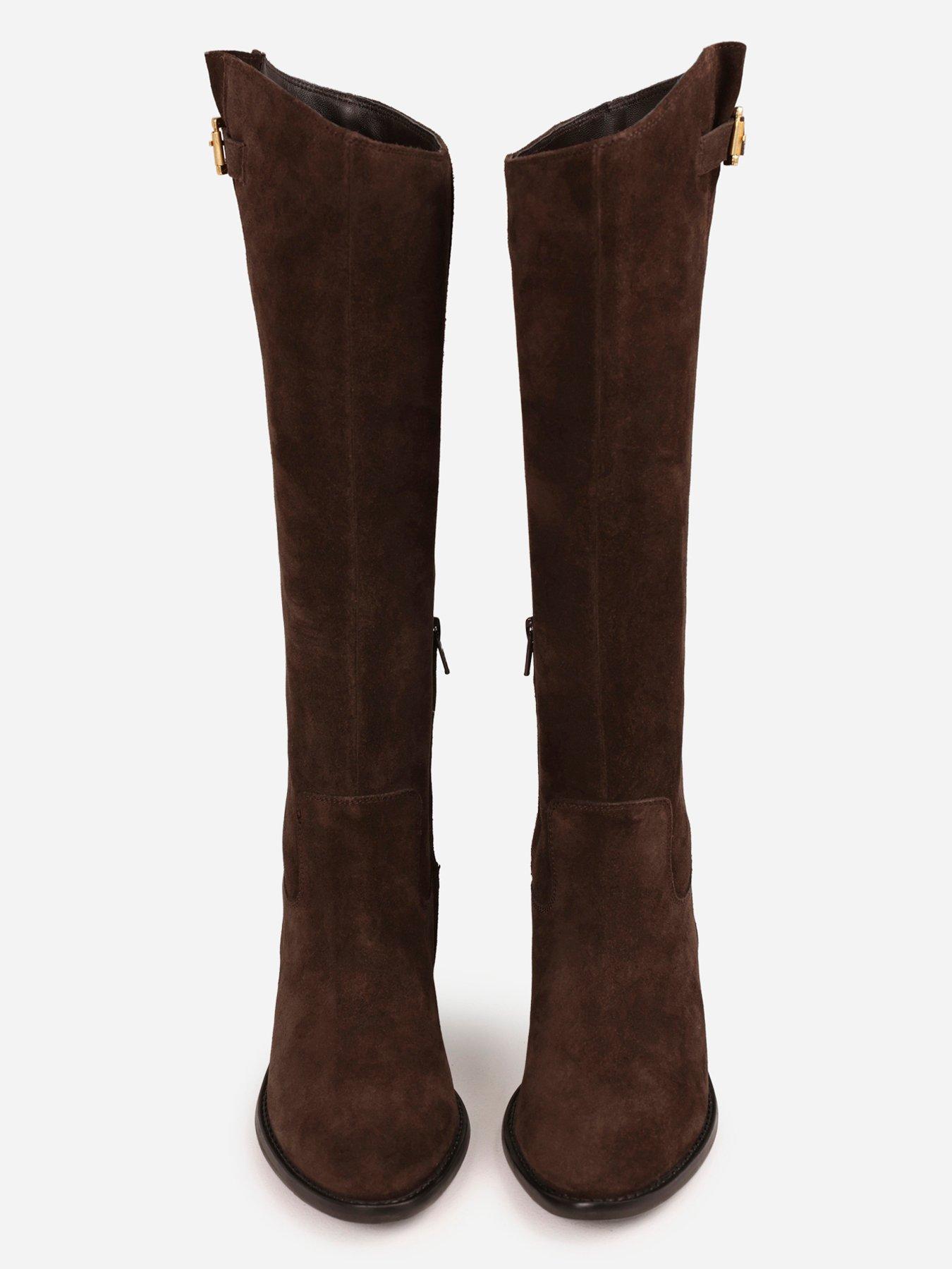 Image 3 of 6 of Bronx Fe-Lise Riding High Boots - Dark Brown