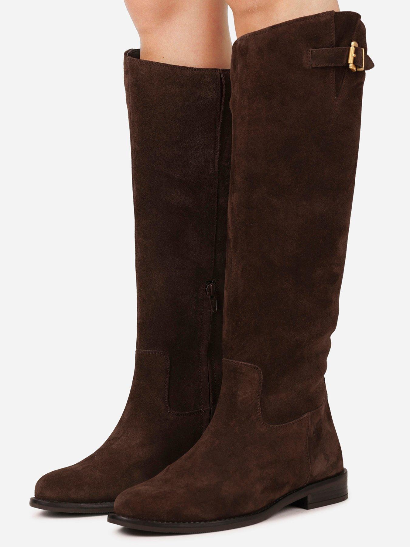 Image 6 of 6 of Bronx Fe-Lise Riding High Boots - Dark Brown