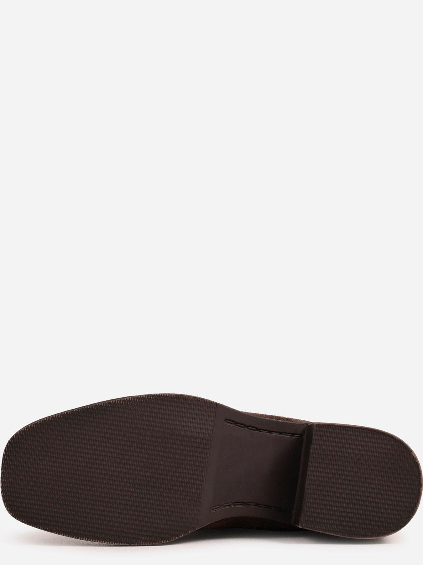 Image 5 of 7 of Bronx Womens Ky-ley Slouch Block Heel Ankle Boots - Brown