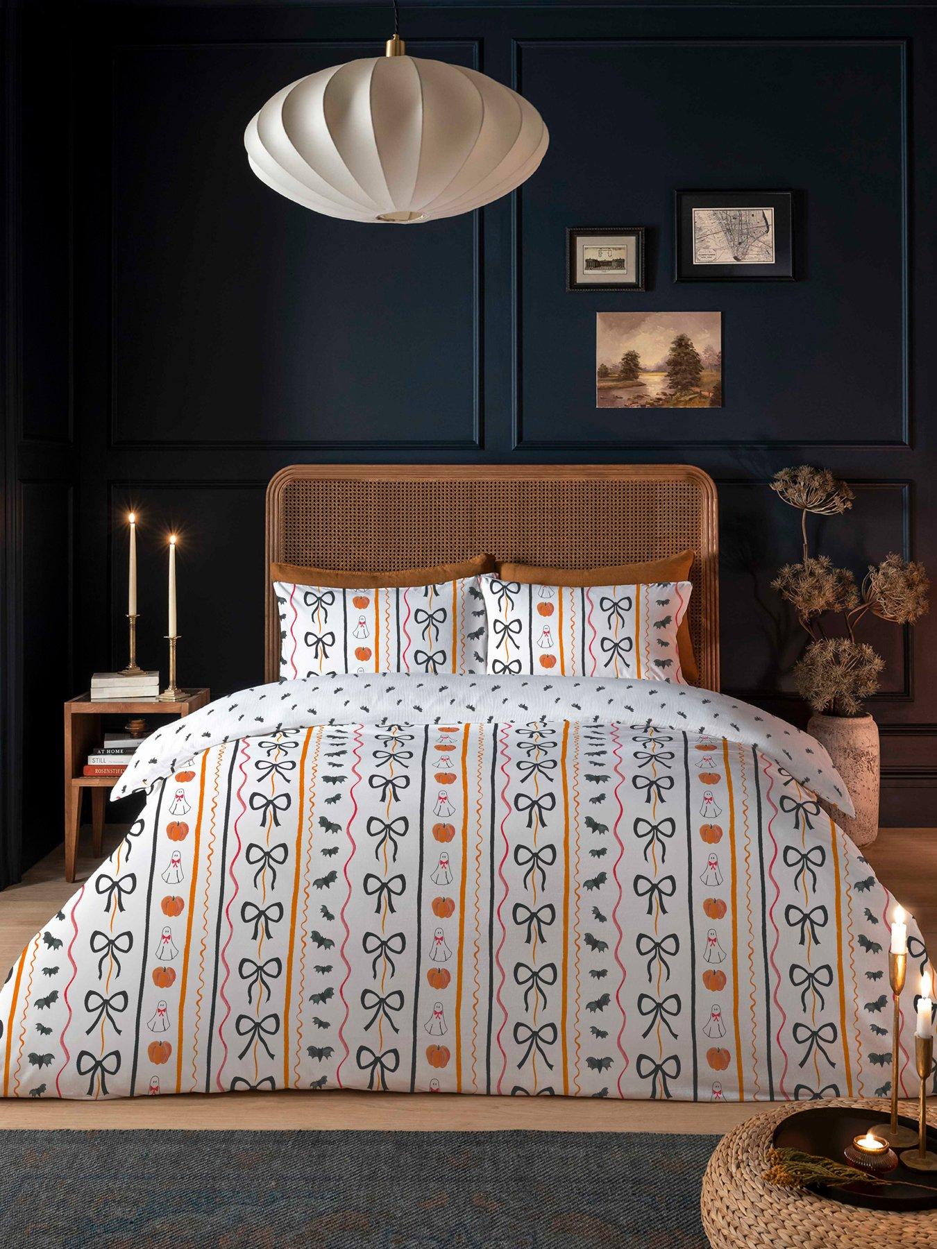 Copenhagen Home Halloween Stripe Duvet Set King