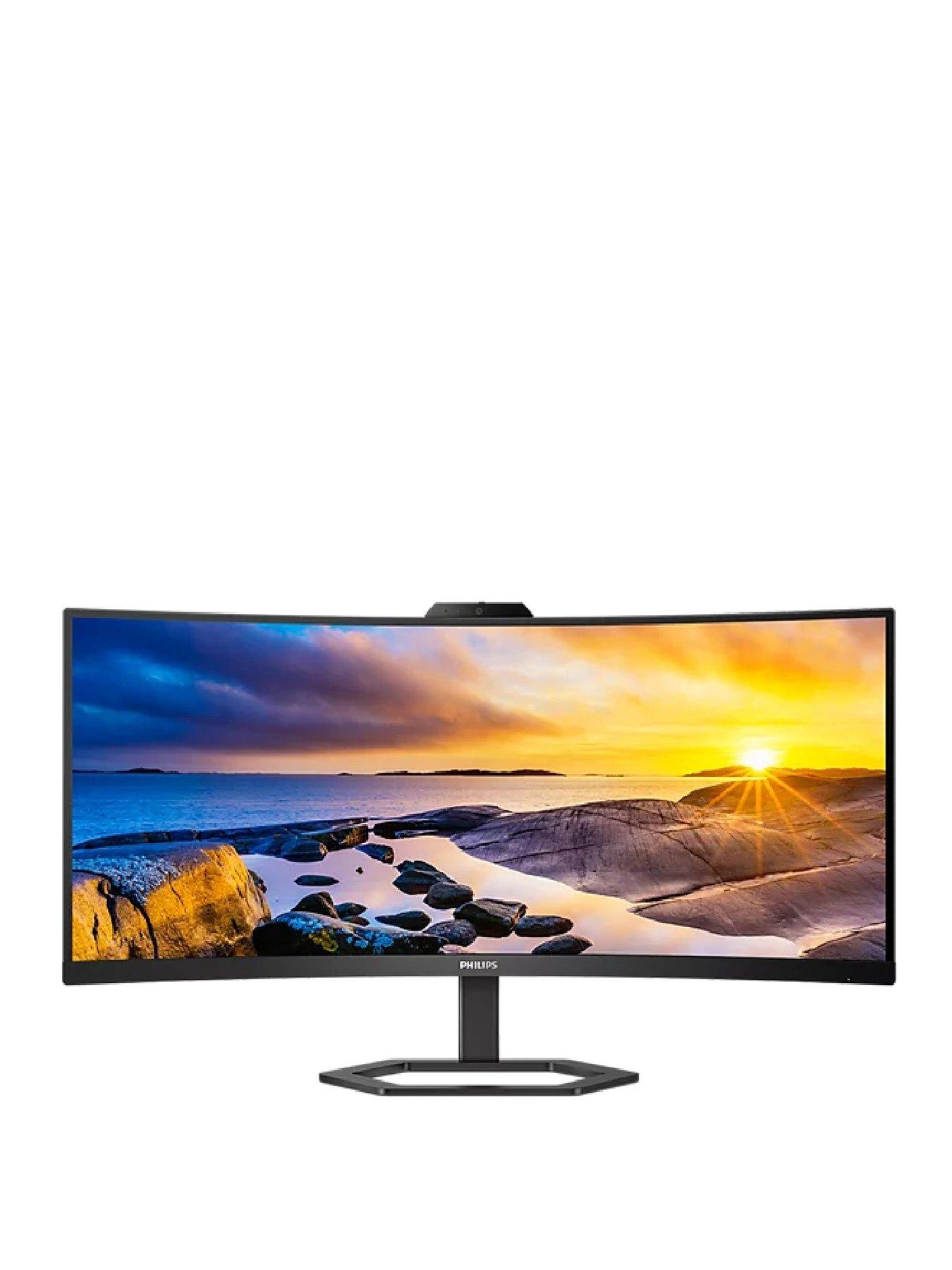 Philips 5000 Series 34E1C5600HE/00 34in Widescreen VA WLED Multimedia Curved Monitor - Black