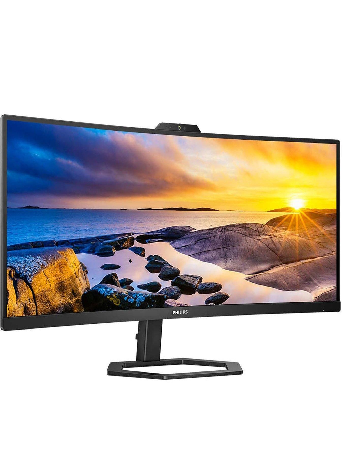 Image 2 of 7 of Philips 5000 Series 34E1C5600HE/00 34in Widescreen VA WLED Multimedia Curved Monitor - Black