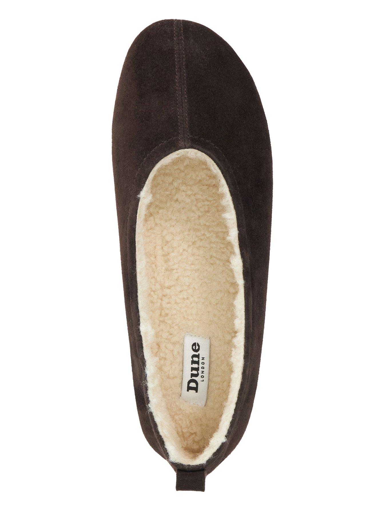 Image 4 of 5 of Dune London Harliee Ballet Flats - Brown