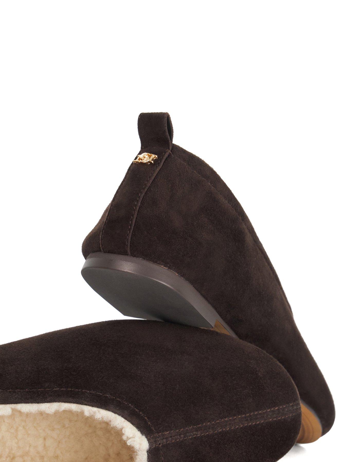 Image 5 of 5 of Dune London Harliee Ballet Flats - Brown