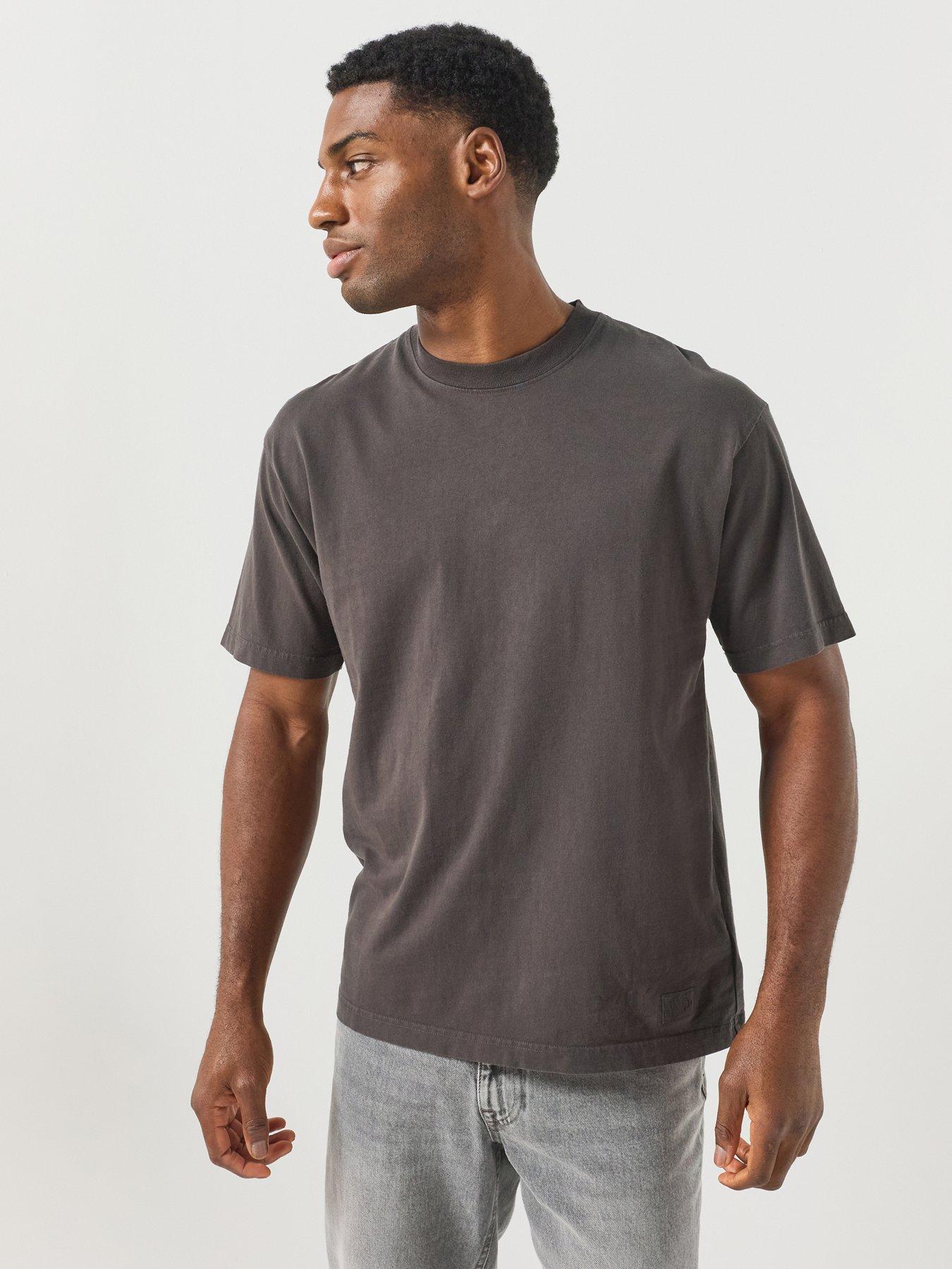 Image 1 of 6 of Vans Mens Premium Loose Fit T-Shirt - Faded Black