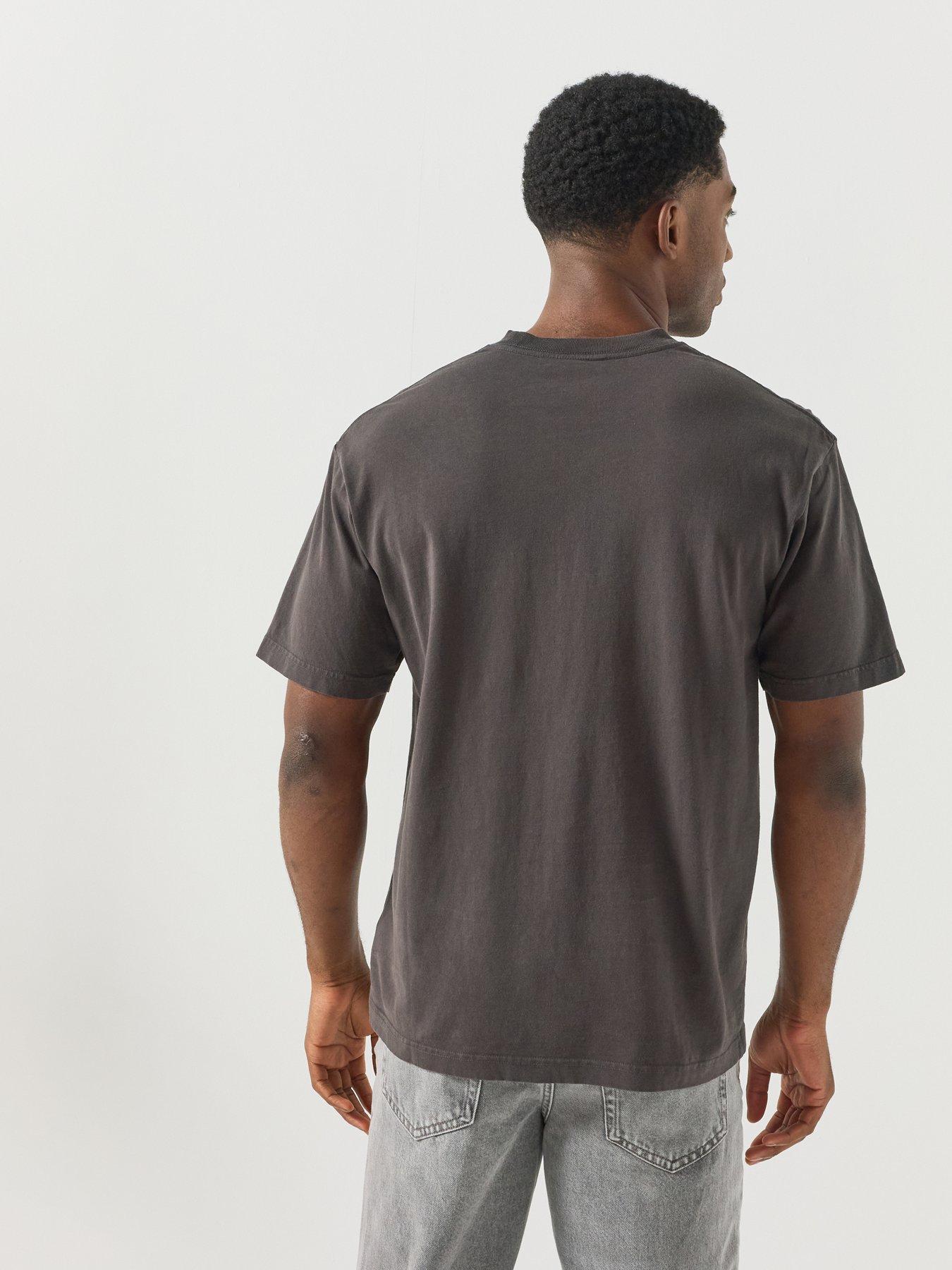 Image 2 of 6 of Vans Mens Premium Loose Fit T-Shirt - Faded Black