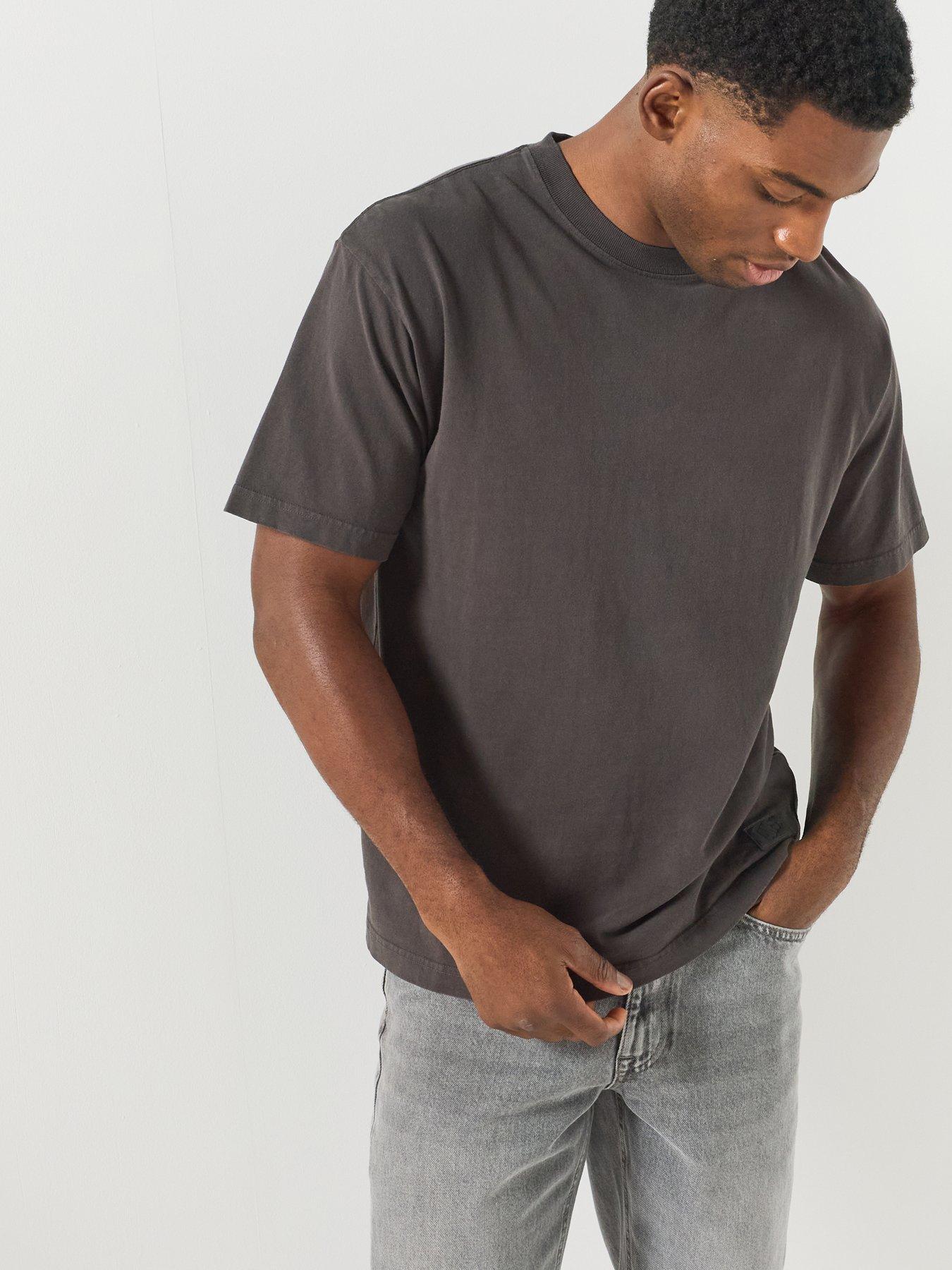 Image 5 of 6 of Vans Mens Premium Loose Fit T-Shirt - Faded Black