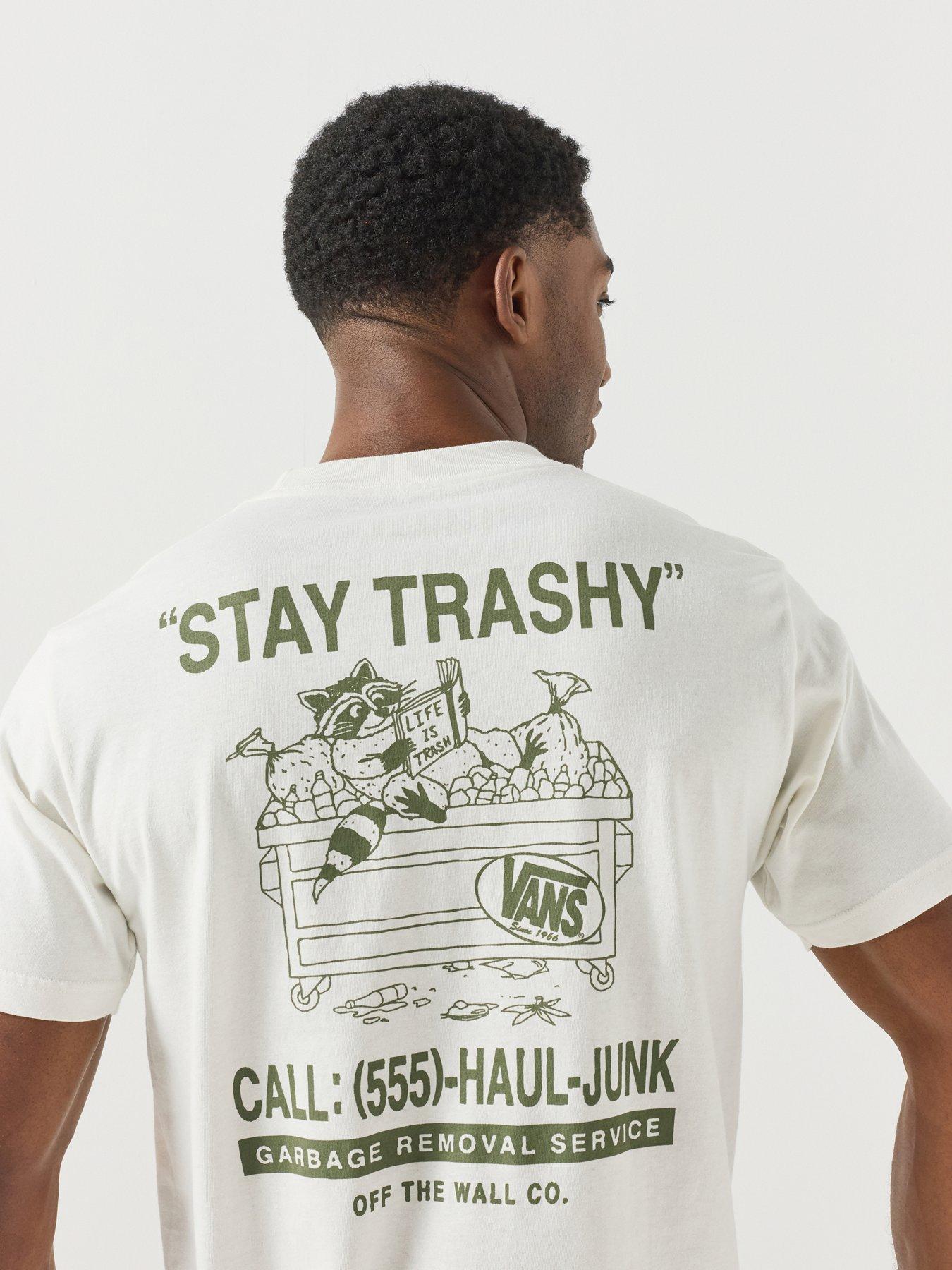 Vans Mens Trashy T-Shirt - Marshmallow