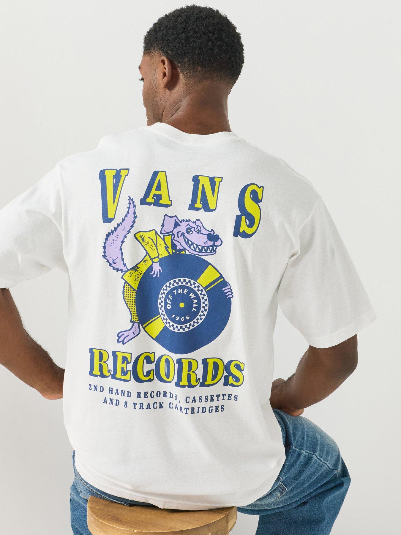 Vans Mens Recordings T-Shirt - White