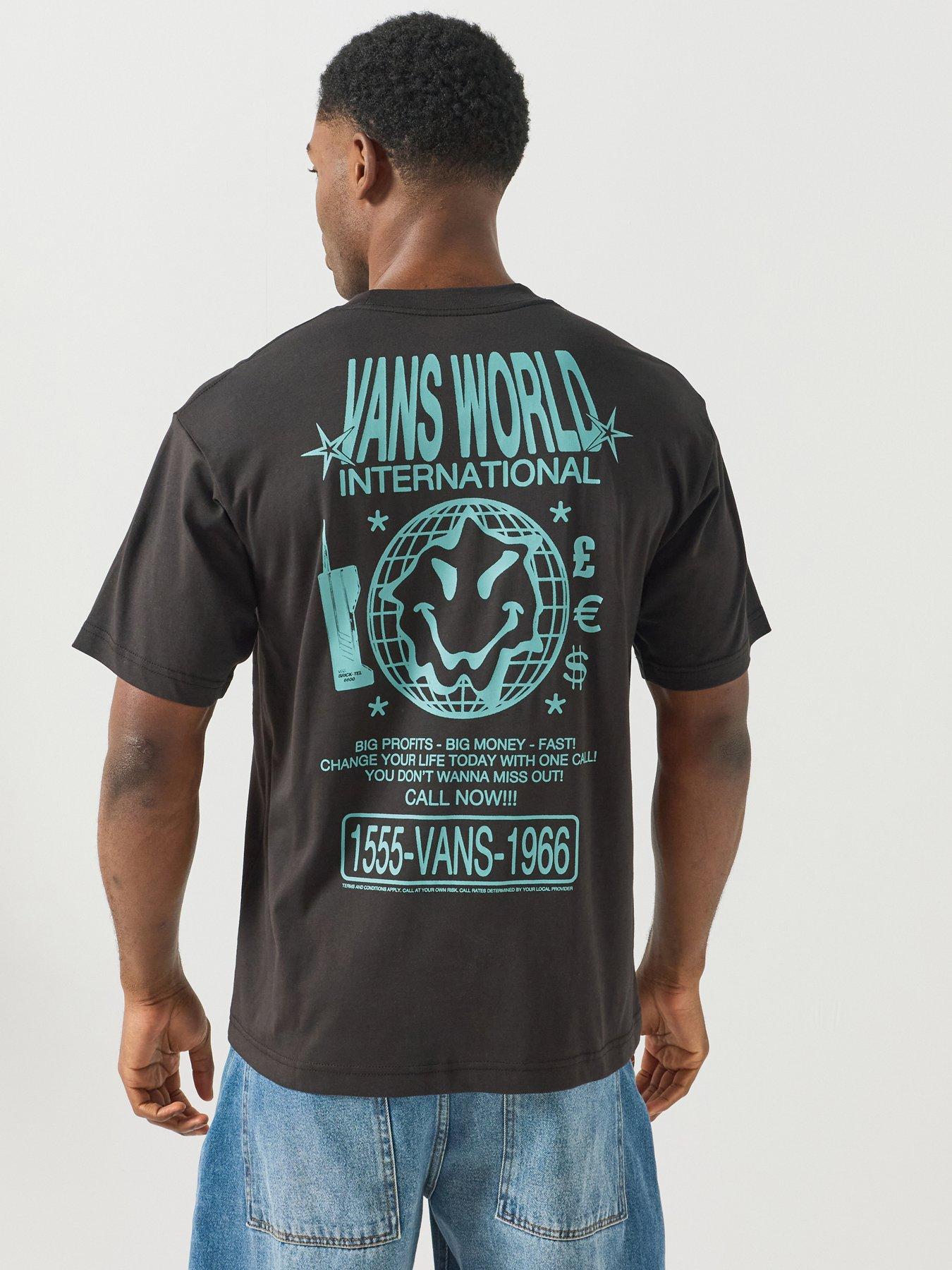 Vans Mens World T-Shirt - Black