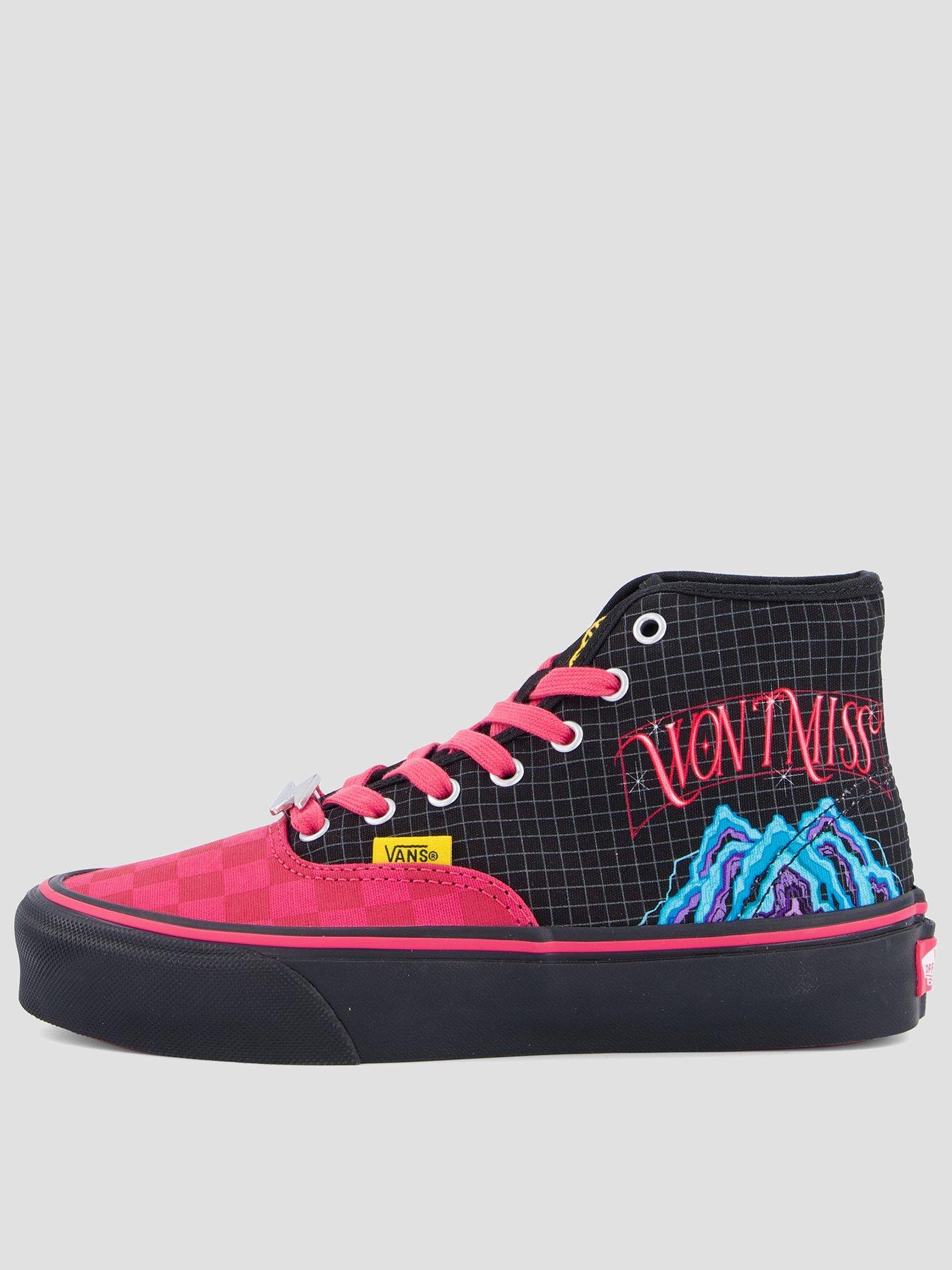 Vans Unisex K-Pop Demon Hunters Mira Authentic Hi Trainers - Black