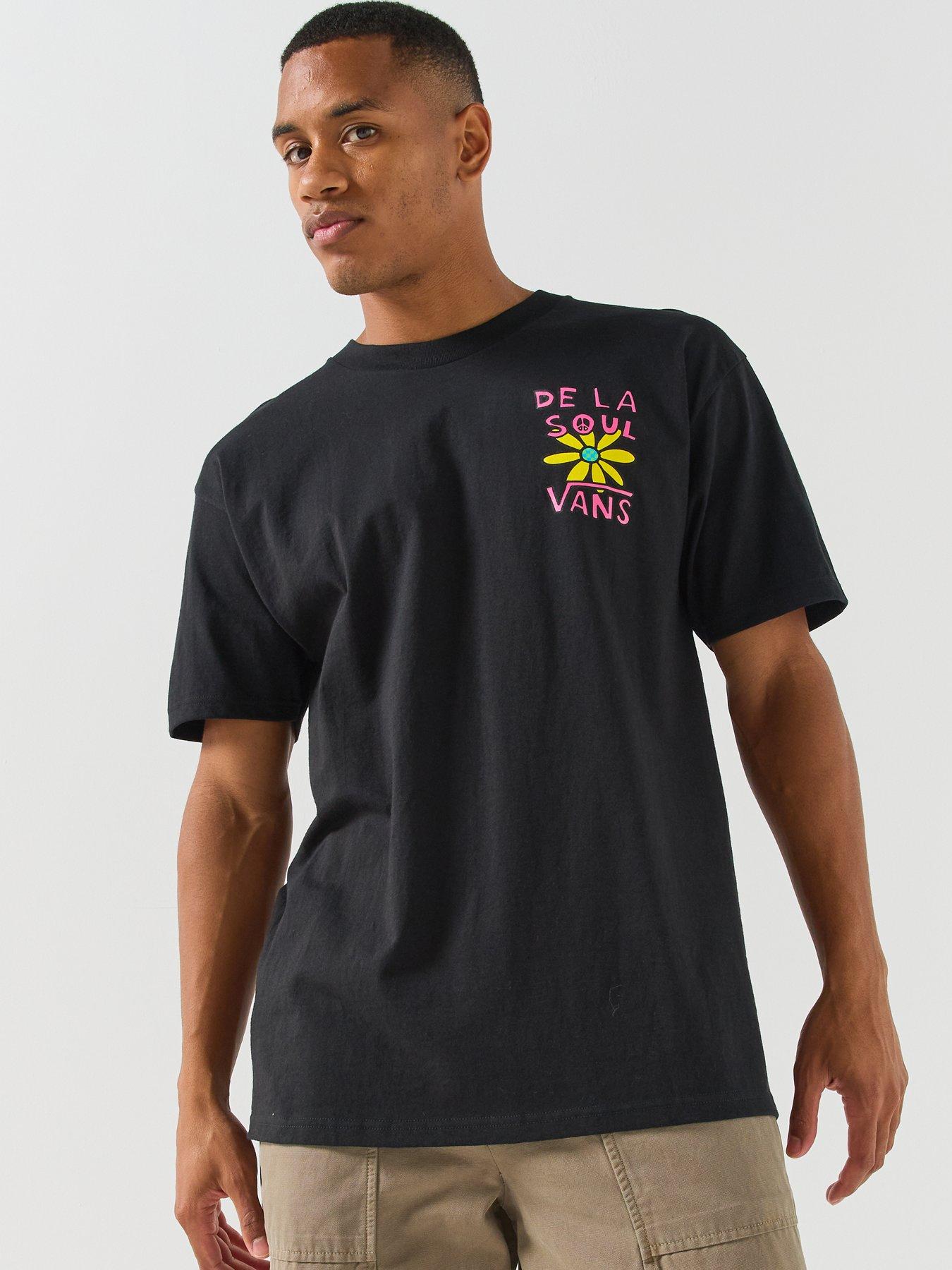 Image 2 of 5 of Vans Mens De La Soul Graphic Back Print T-Shirt - Black