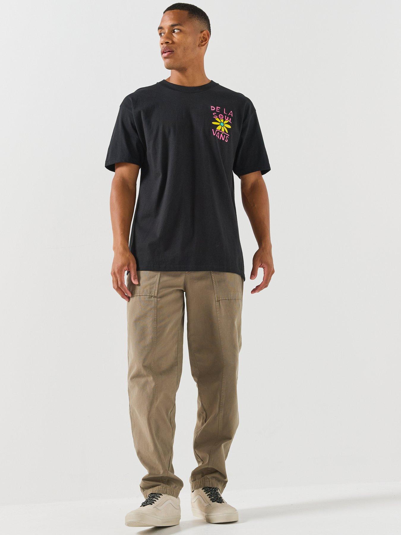 Image 3 of 5 of Vans Mens De La Soul Graphic Back Print T-Shirt - Black