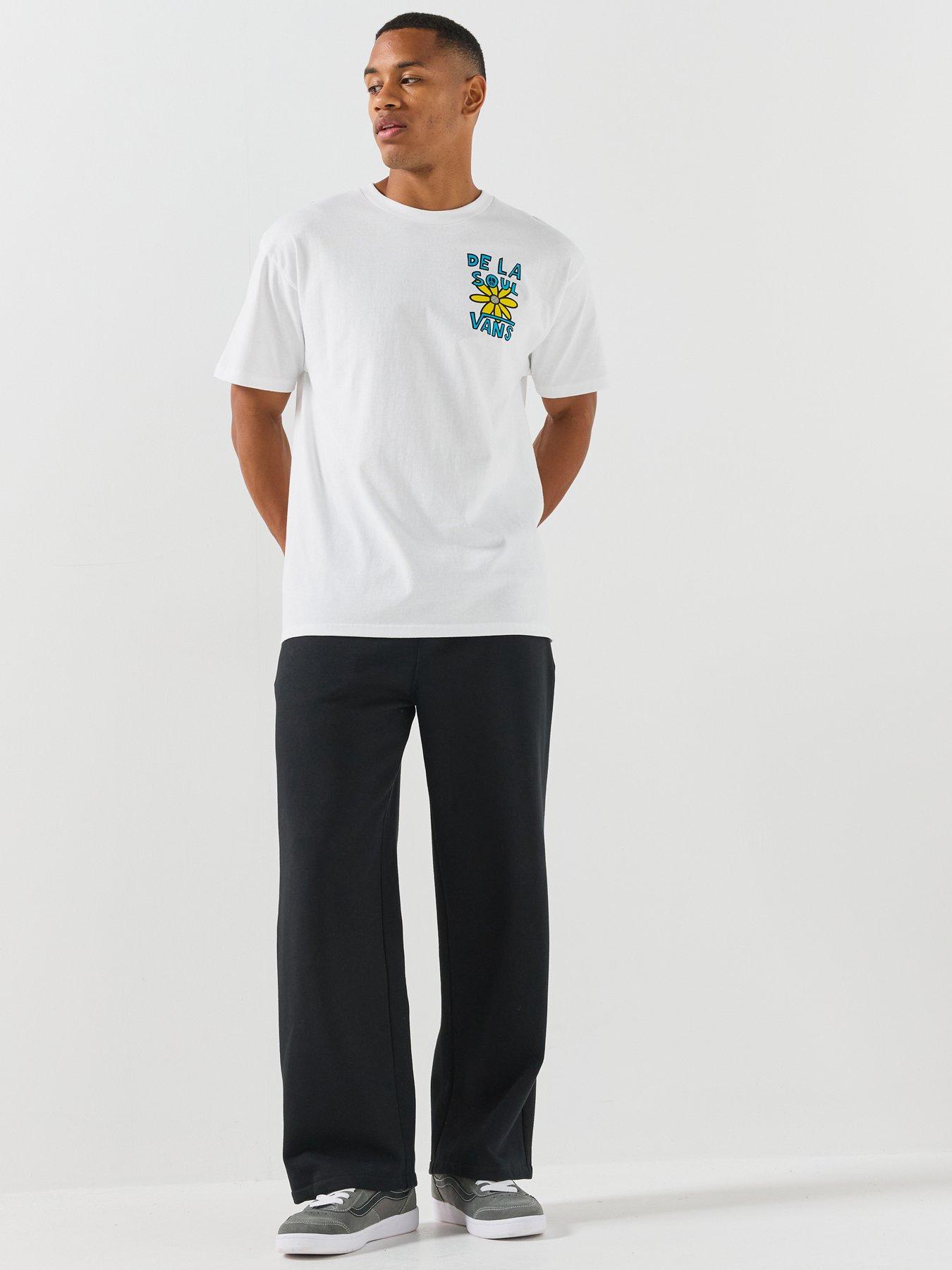 Image 3 of 5 of Vans Mens De La Soul Graphic Crew Neck T-Shirt - White