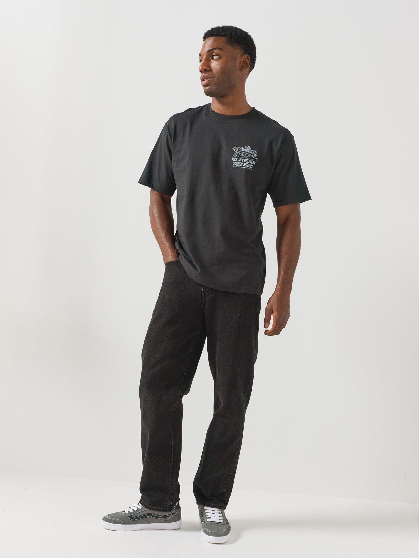 Image 3 of 6 of Vans Mens Pauly's Delivery T-Shirt - Black