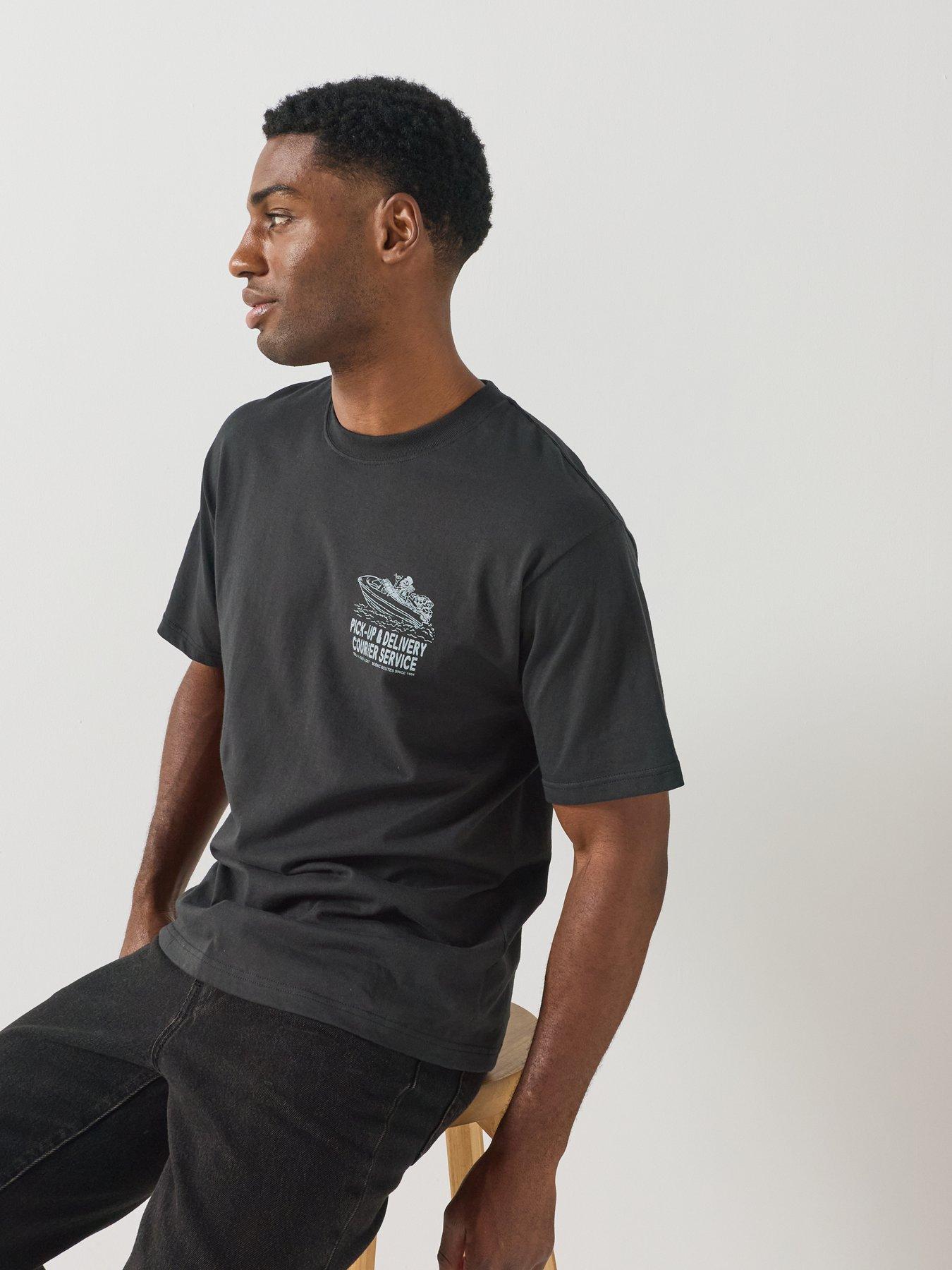 Image 5 of 6 of Vans Mens Pauly's Delivery T-Shirt - Black