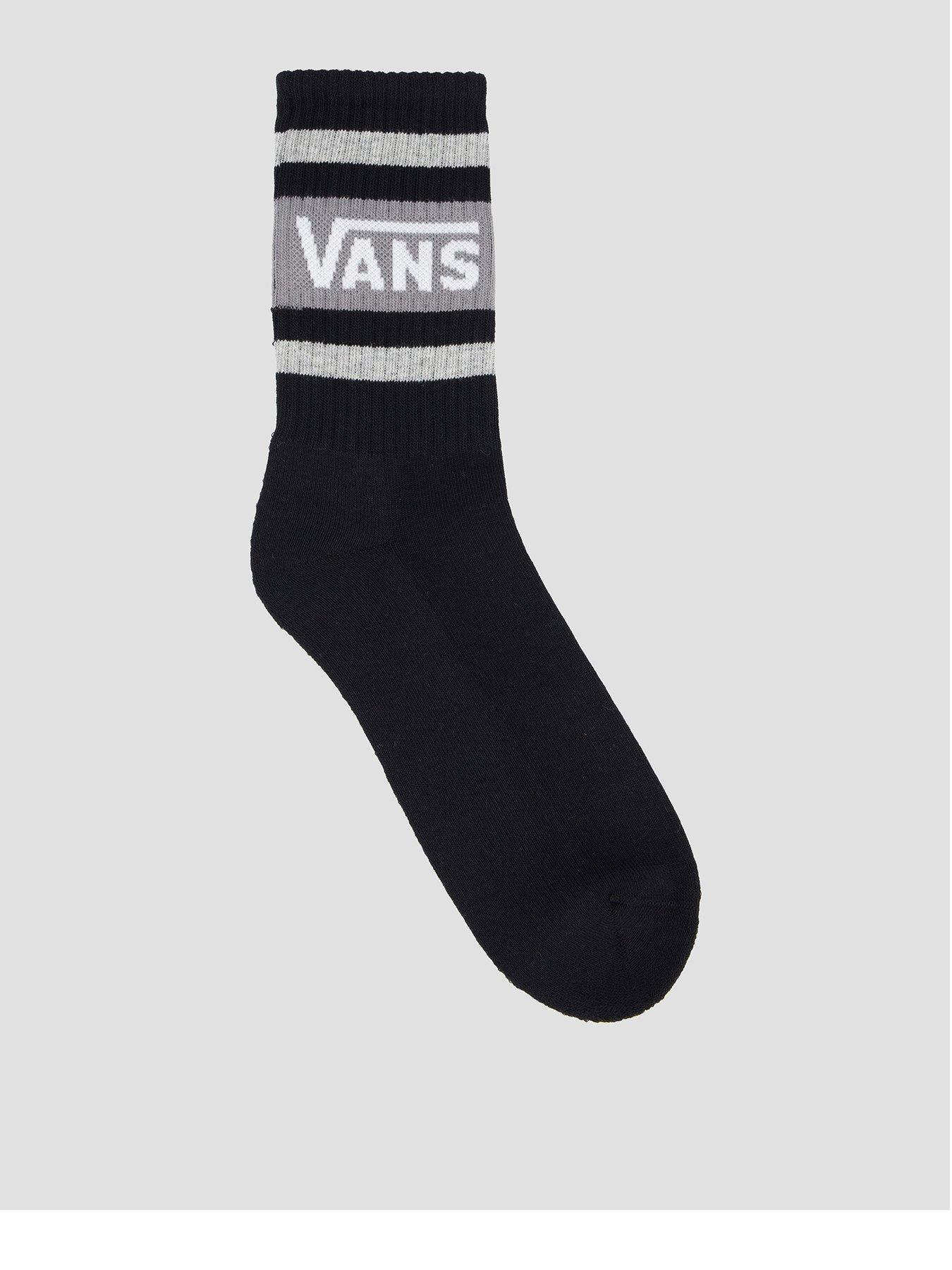 Vans Unisex Drop Crew Socks - Black