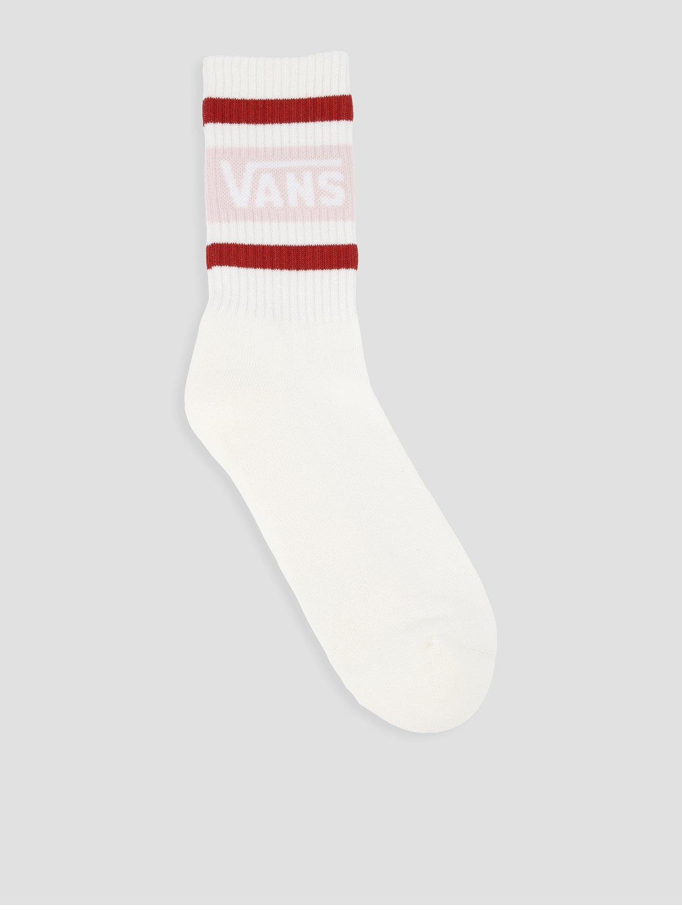 Vans Unisex Drop Crew Socks - Poppy Ember