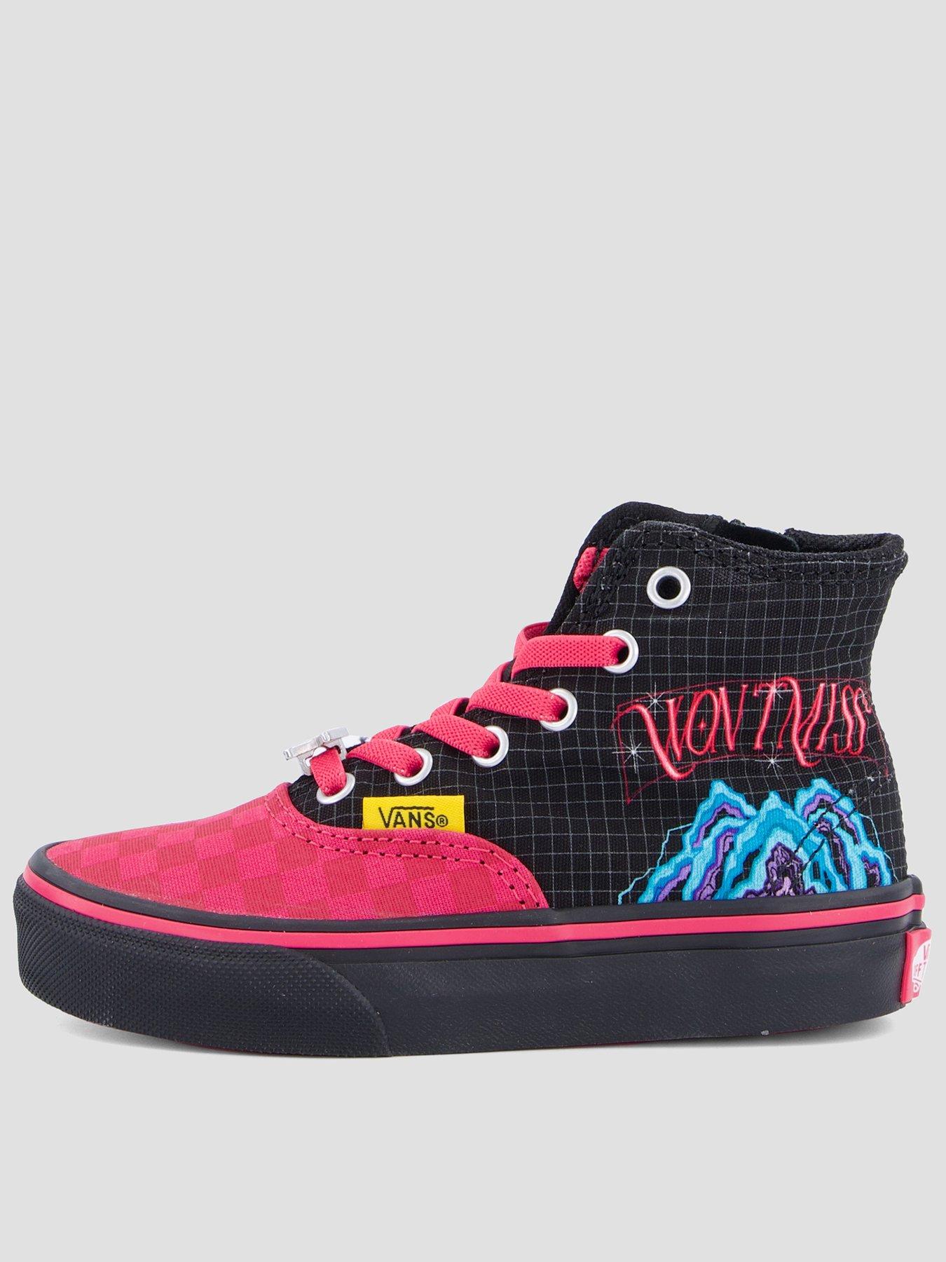 Vans Kids Kpop Demon Hunters Mira Authentic Hi - Black