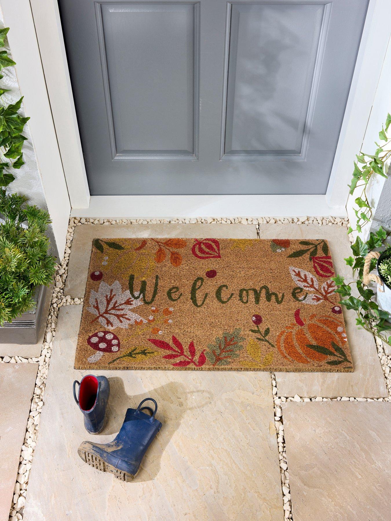The Very Collection Autumn Welcome Doormat 45x75cm