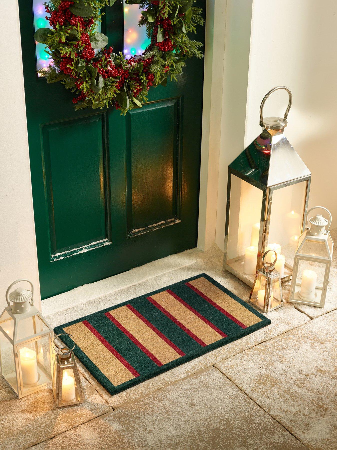 The Very Collection Heritage Stripe Coir Doormat 45x75