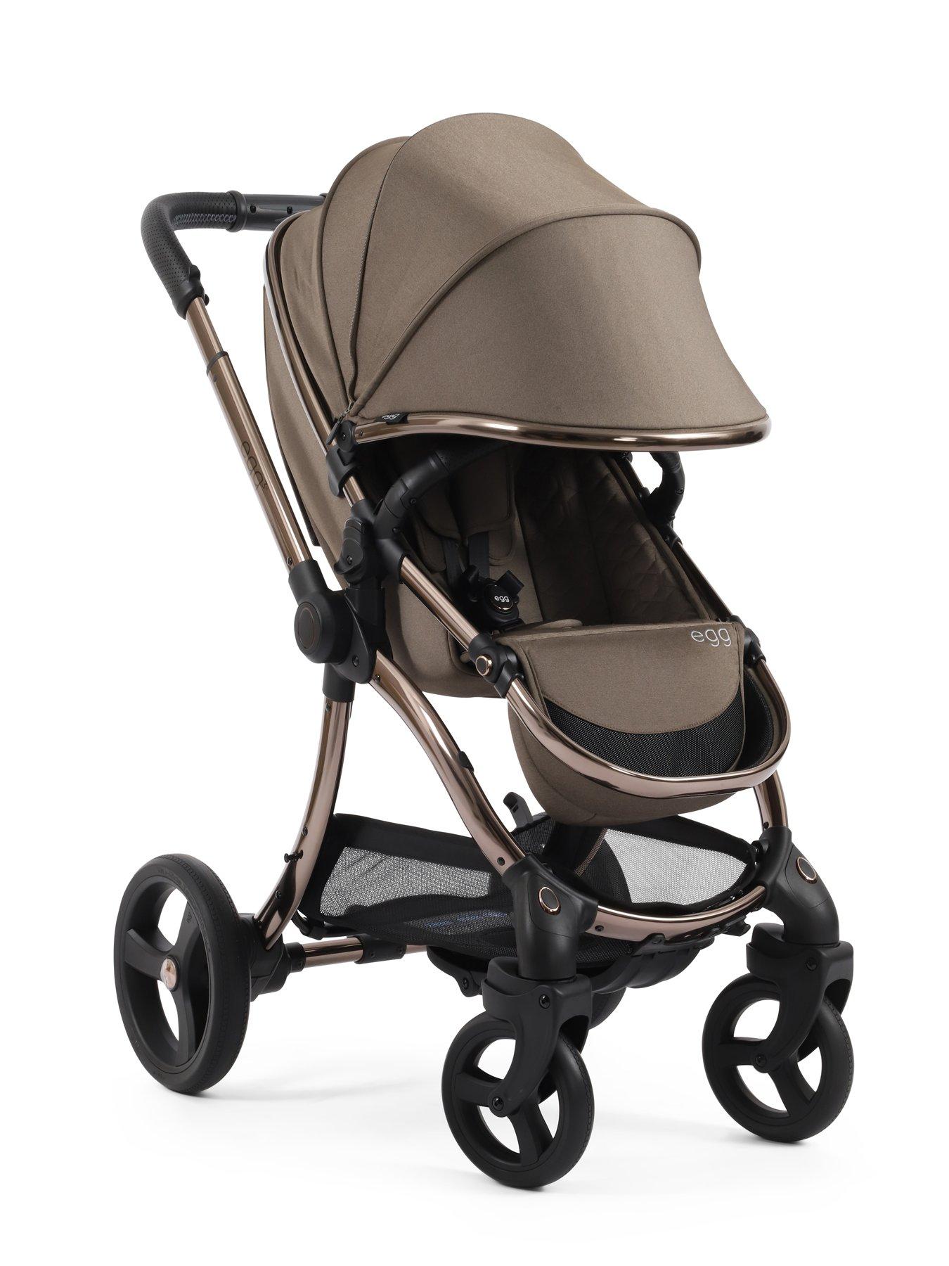 Image 3 of 6 of Egg egg3 Luxury Bundle with 360 egg shell Car Seat & base - Mink