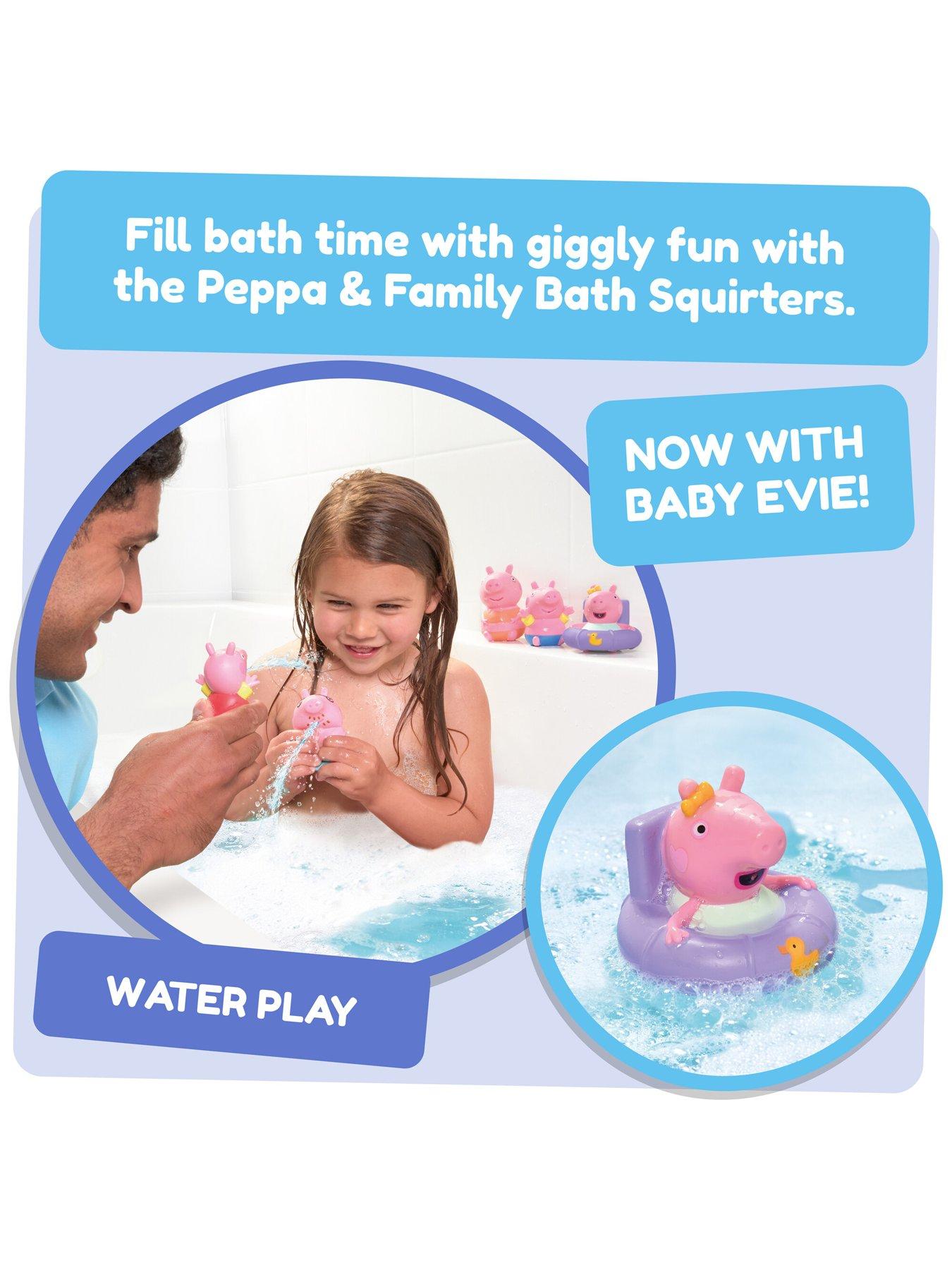 Image 2 of 6 of Peppa Pig Peppa &amp; Family 5 Bath Squirters Bath Toy