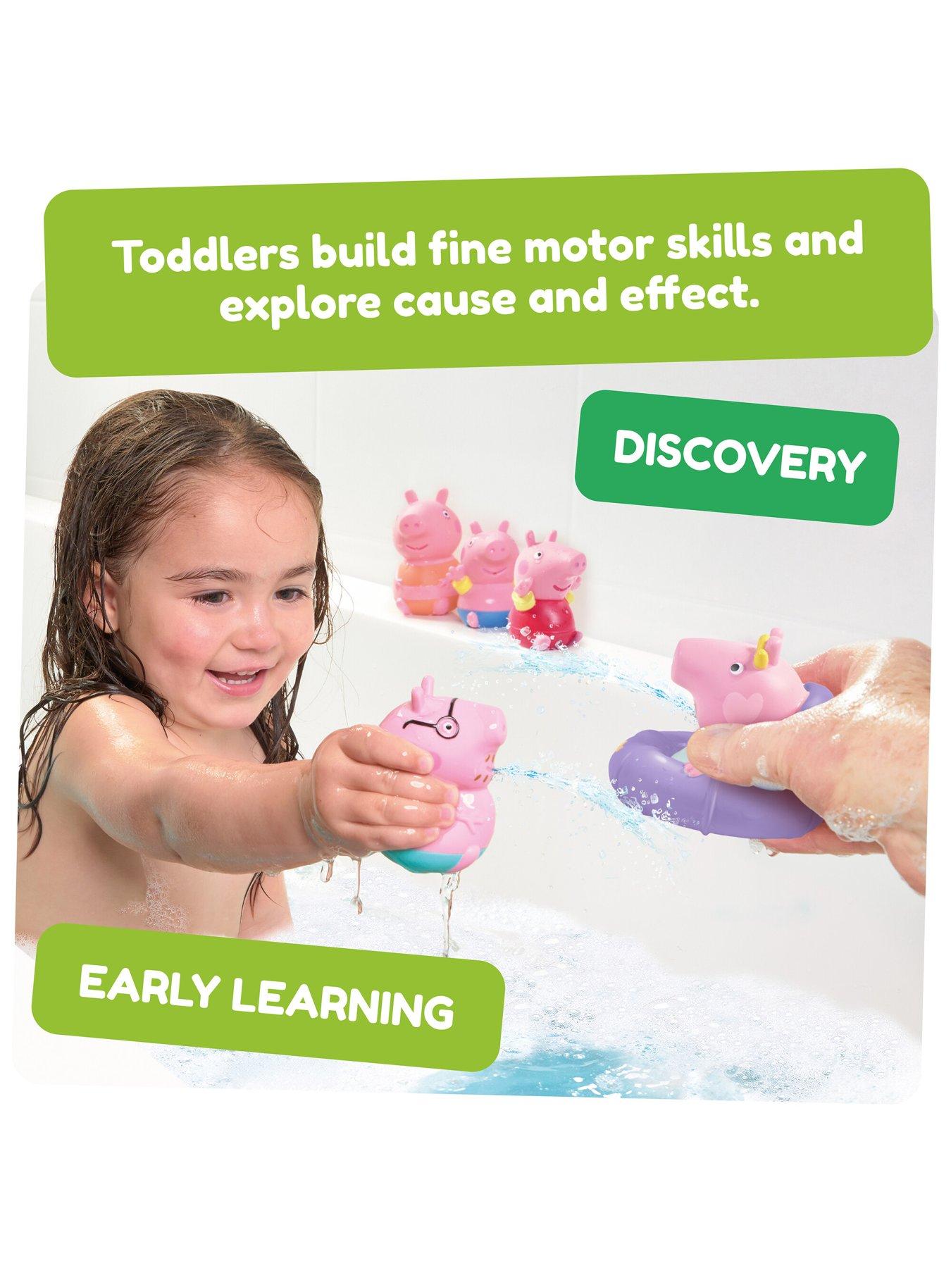 Image 4 of 6 of Peppa Pig Peppa &amp; Family 5 Bath Squirters Bath Toy