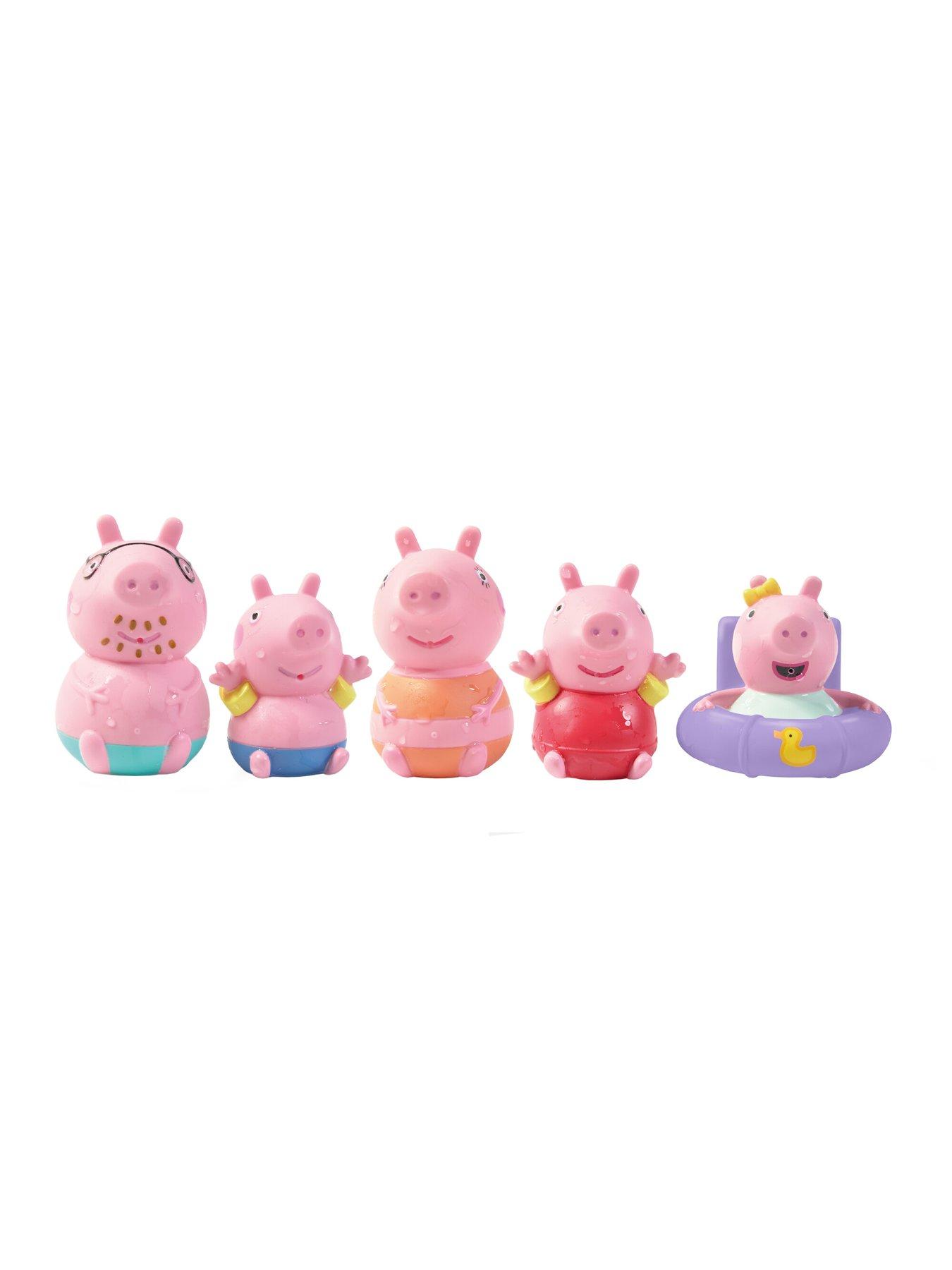 Image 6 of 6 of Peppa Pig Peppa &amp; Family 5 Bath Squirters Bath Toy