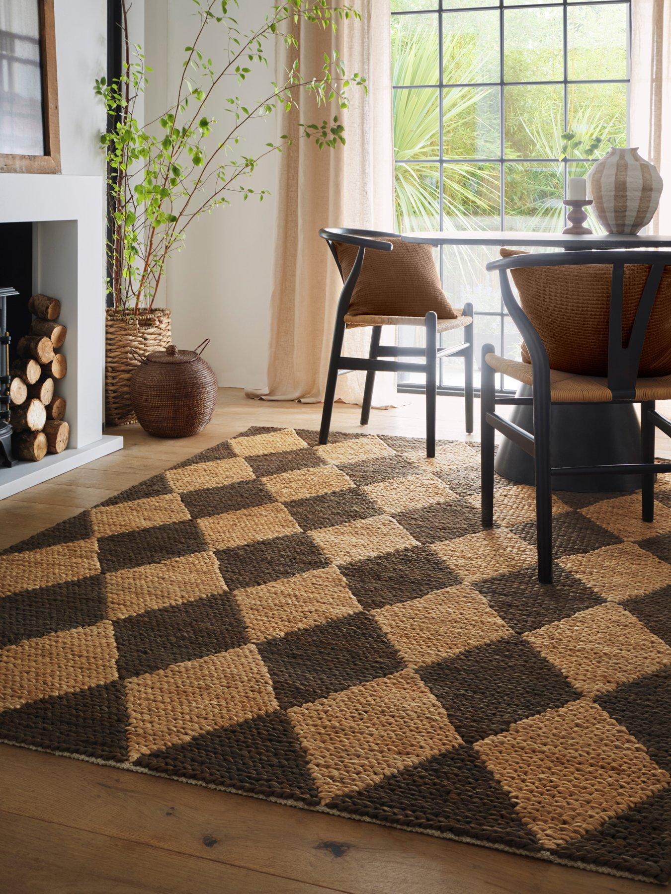 The Very Collection Diamond Jute Rug