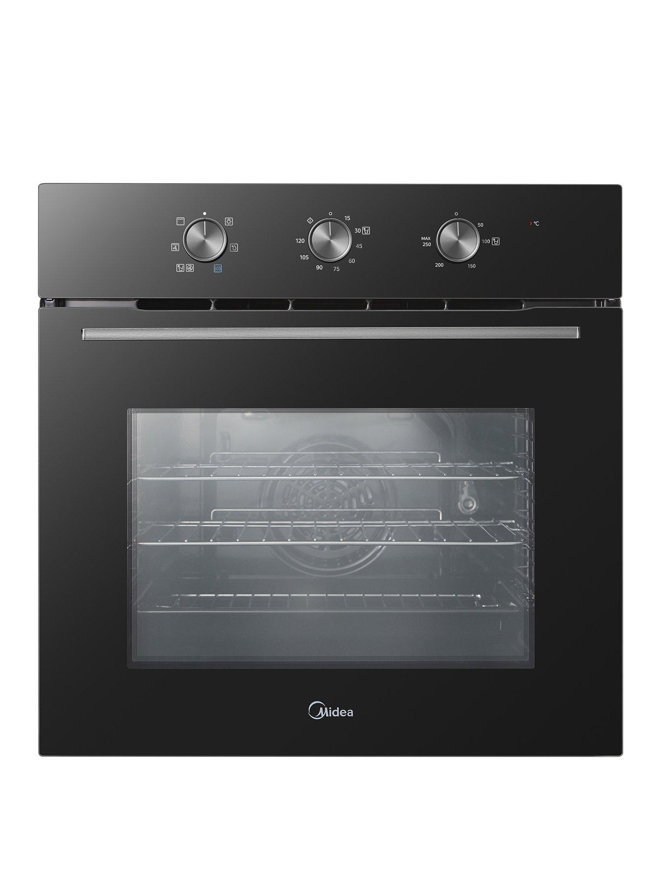 Midea MBO65M90M1-BK Fan Built-In Single Oven - Black