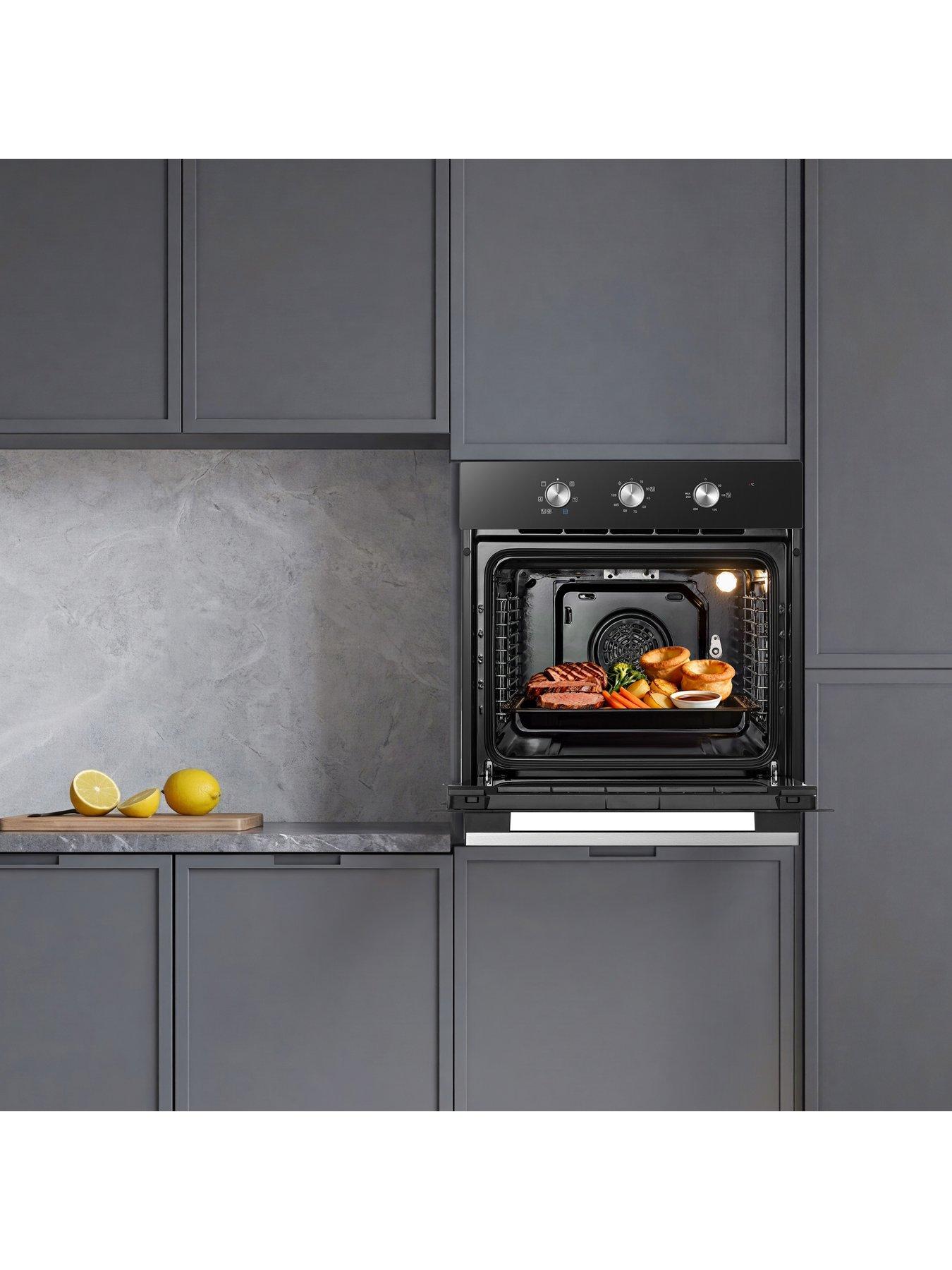 Image 4 of 7 of Midea MBO65M90M1-BK Fan Built-In Single Oven - Black