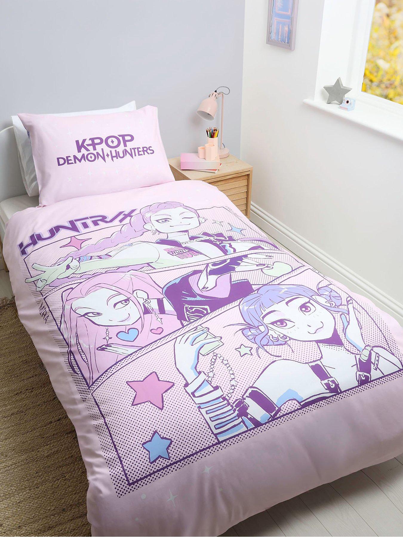 Image 1 of 7 of K-Pop Demon Hunters Digital Polycotton Duvet