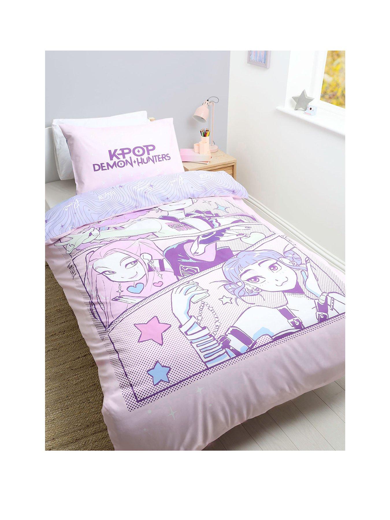 Image 2 of 7 of K-Pop Demon Hunters Digital Polycotton Duvet
