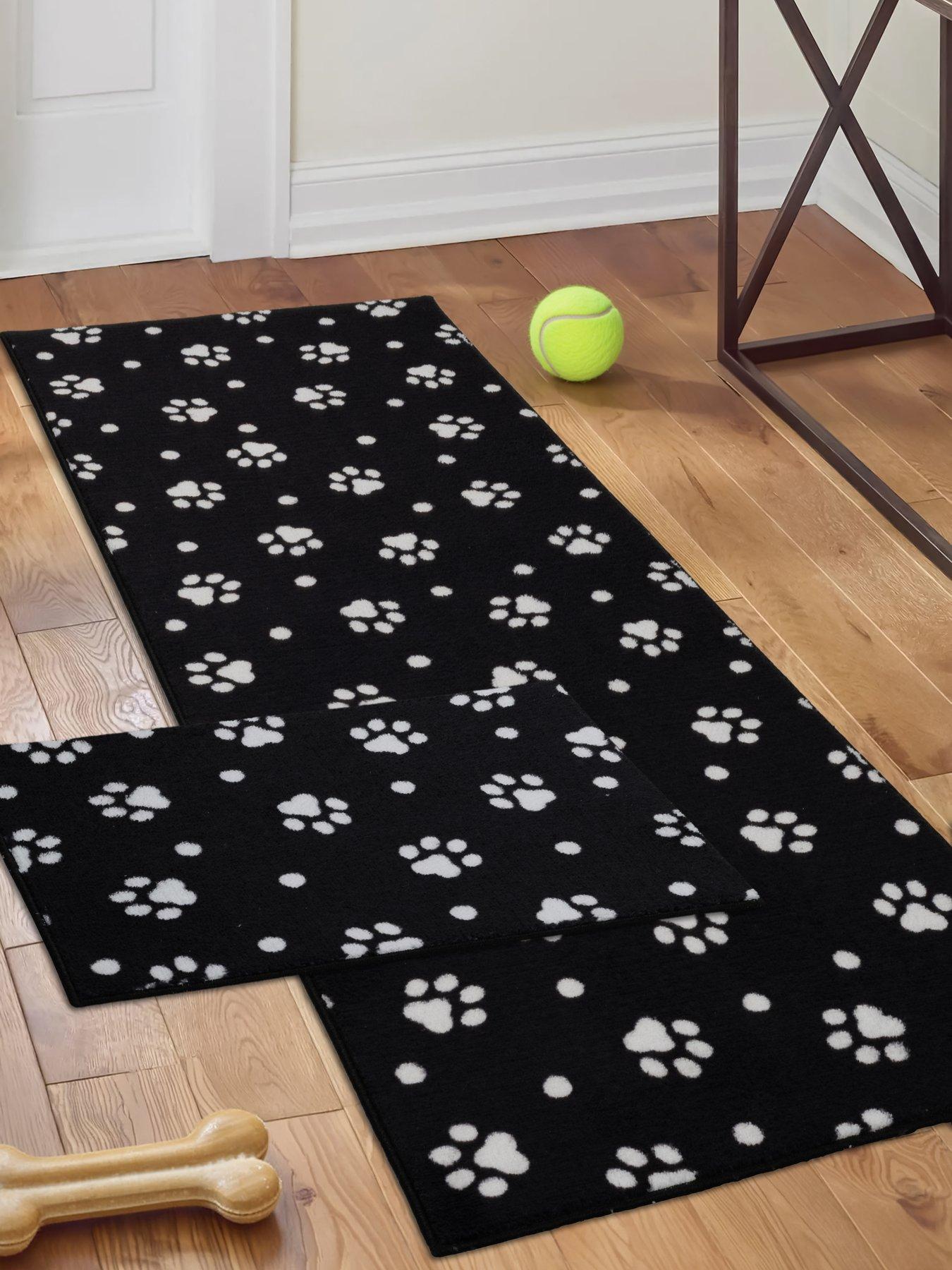 The Very Collection The Very Collection Deco Paw Runner And Dooor Mat Set
