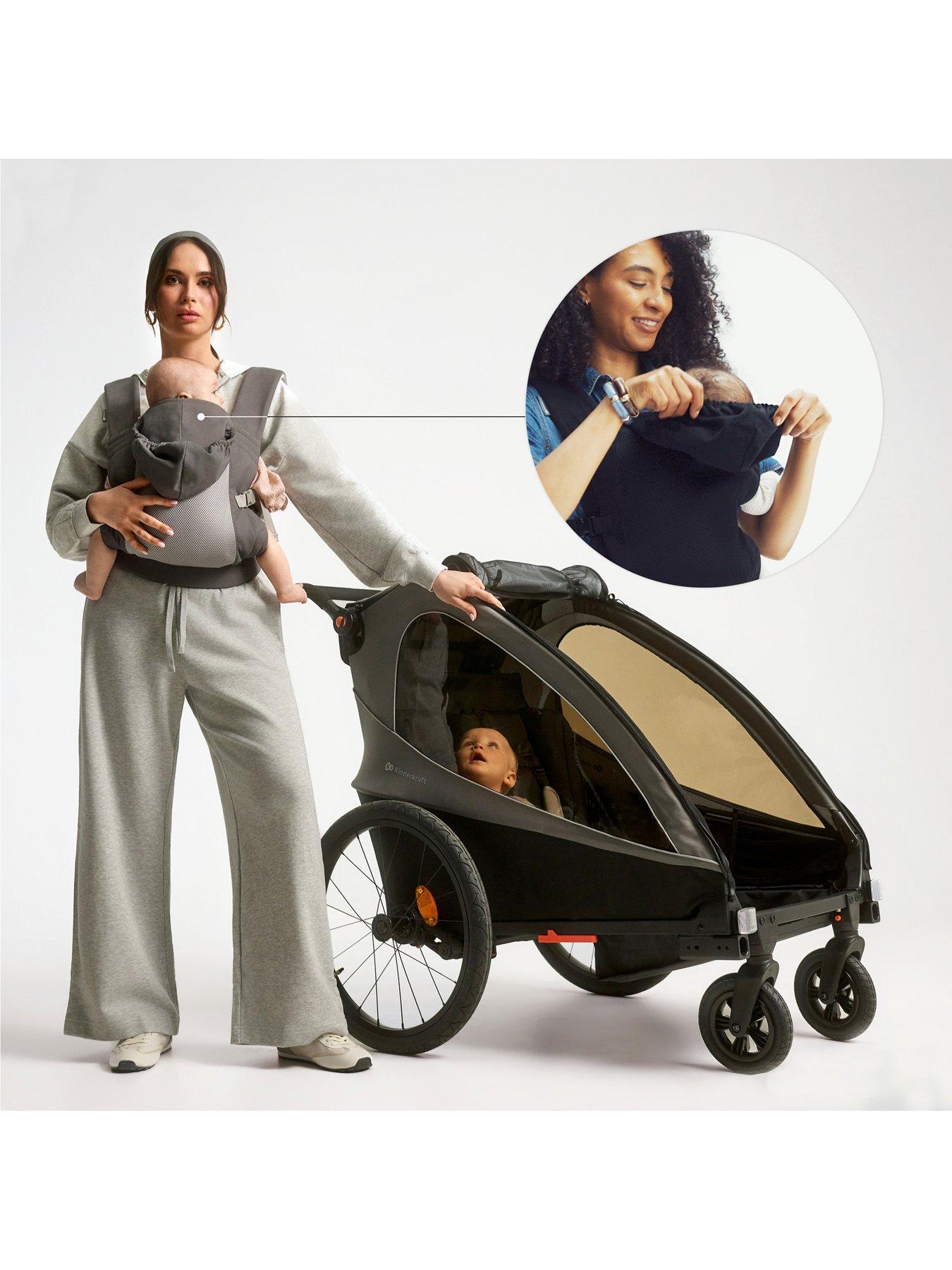 Image 5 of 8 of Kinderkraft CARRYBEE baby carrier BLACK
