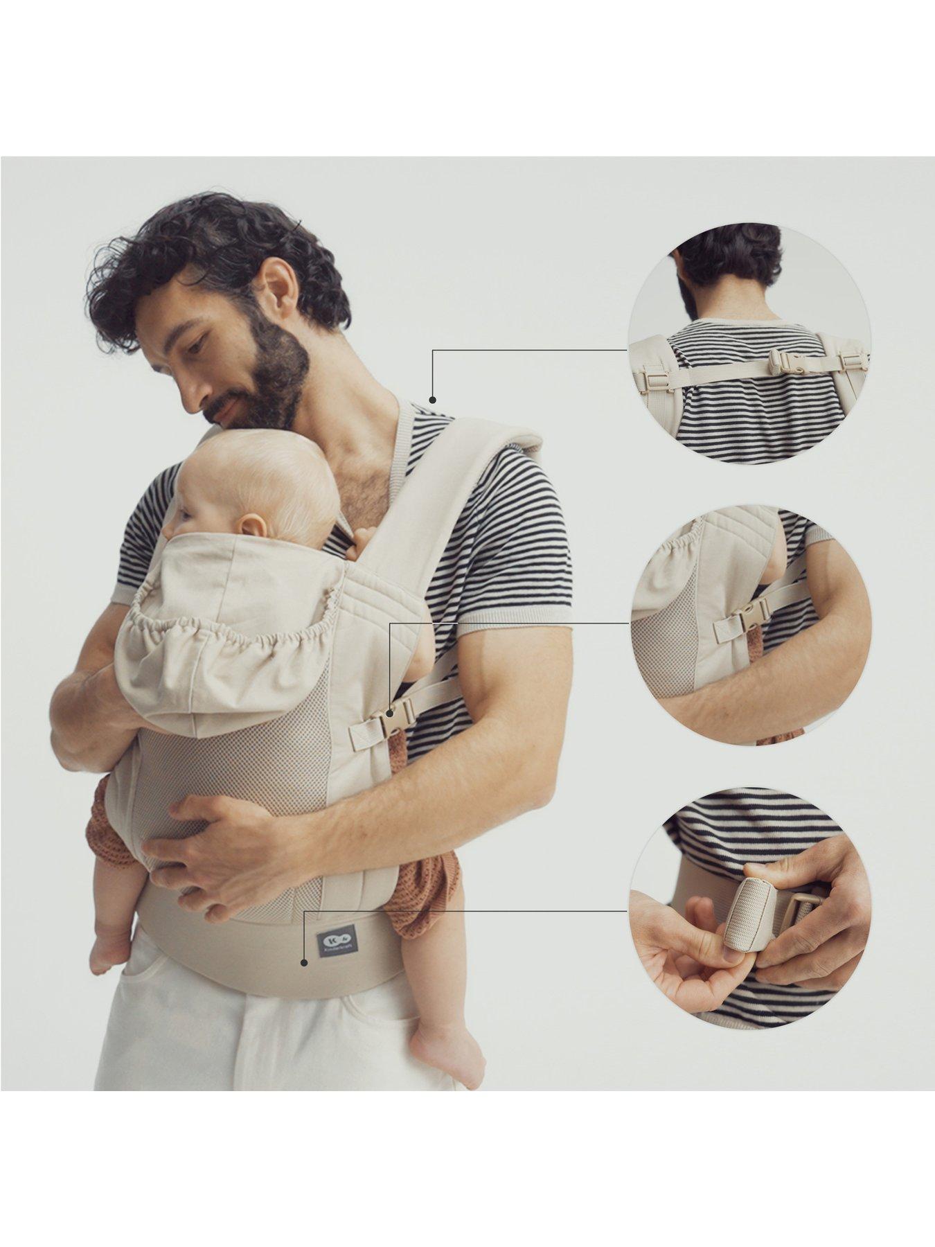 Image 6 of 8 of Kinderkraft CARRYBEE baby carrier BEIGE