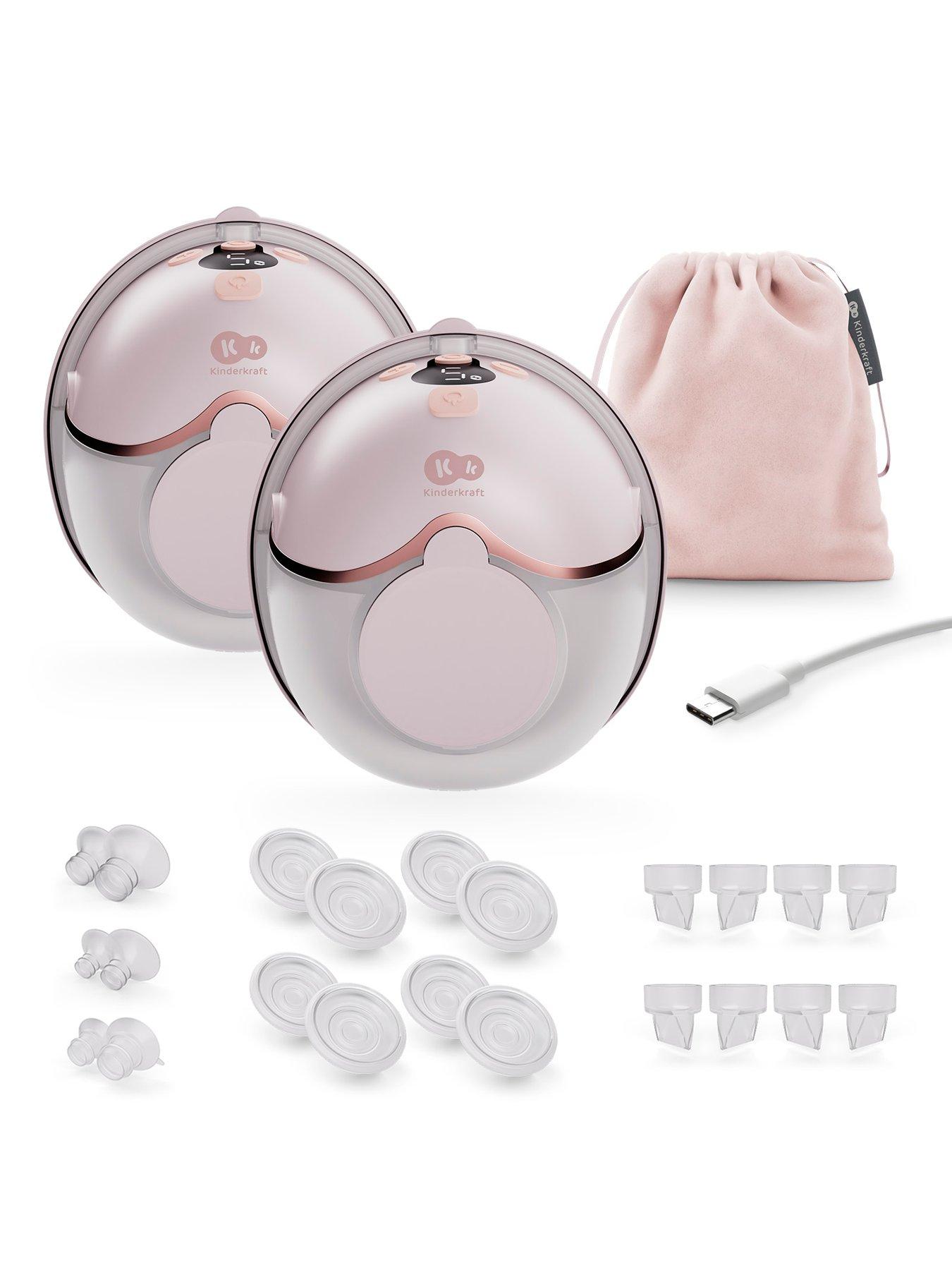 Kinderkraft MamaFlow double wearable breat pump - PINK