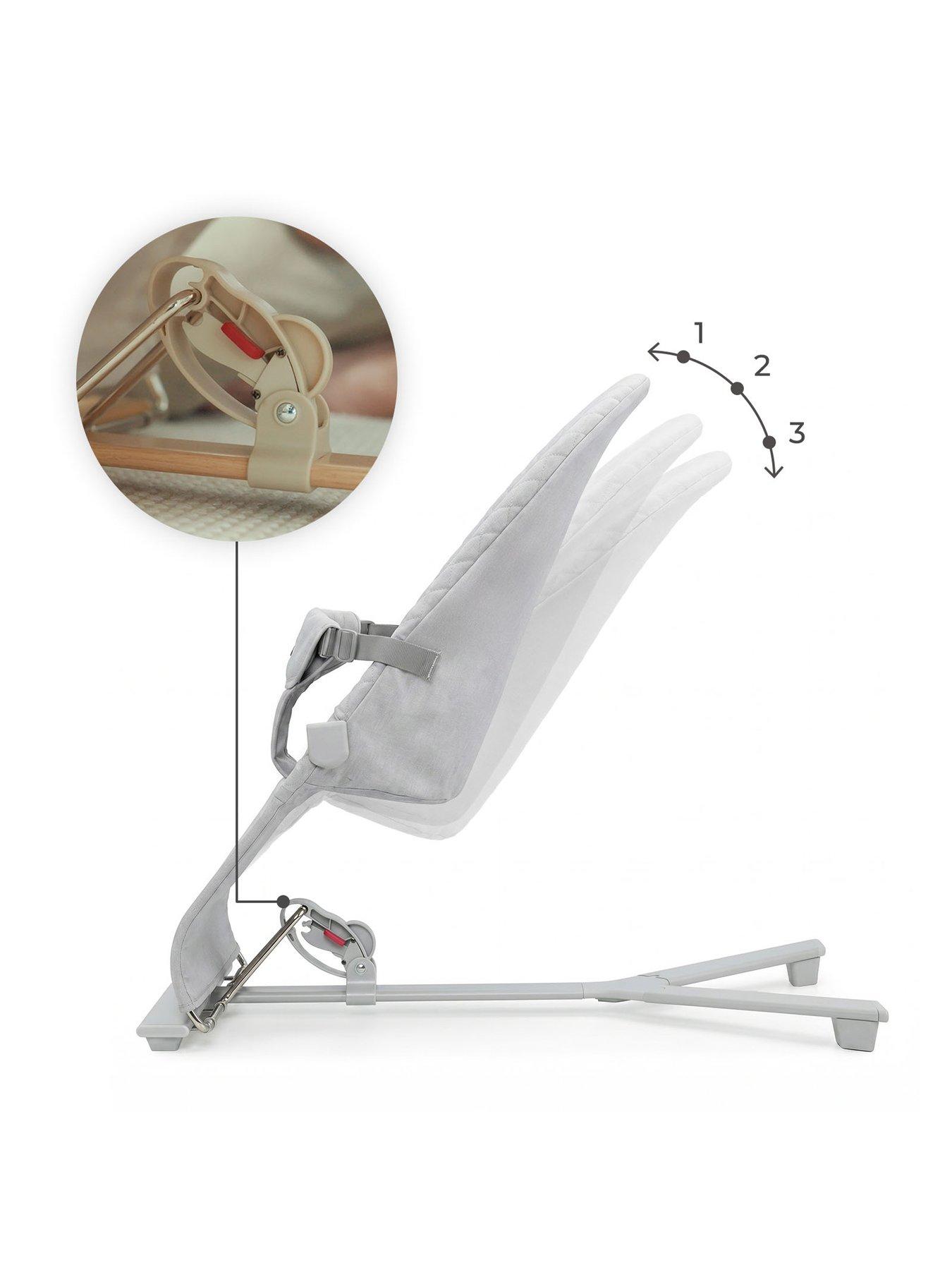 Image 4 of 8 of Kinderkraft MIMI bouncer - light grey