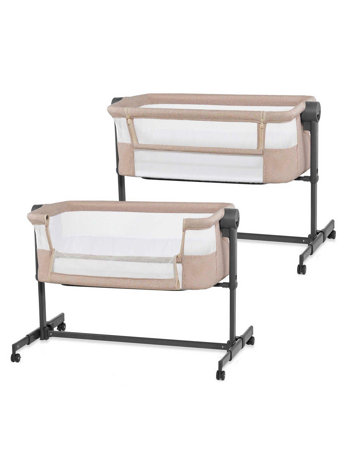 Kinderkraft NESTEE UP 2 bedside crib (co-sleeper) light beige
