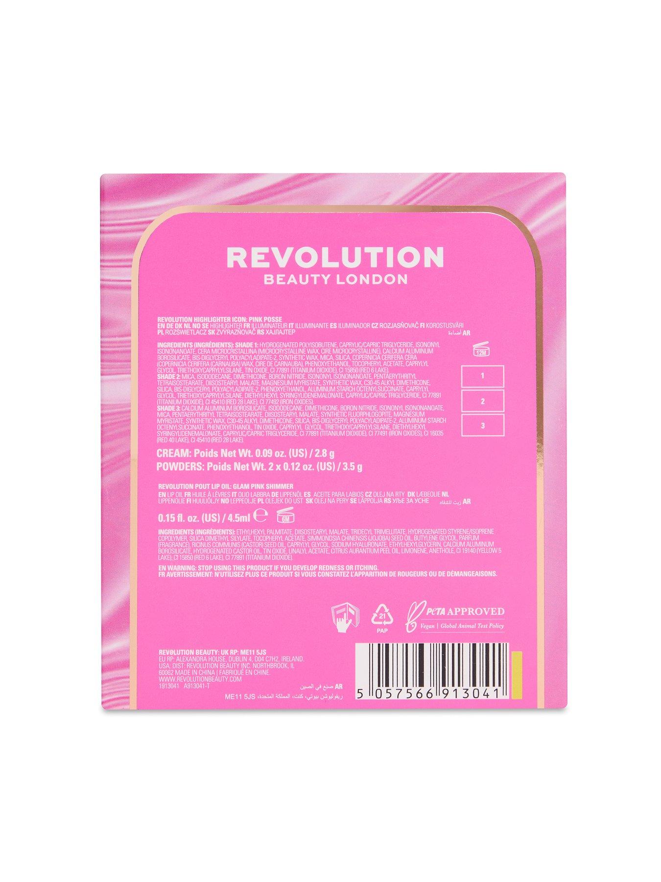 Image 4 of 4 of Revolution Beauty London Revolution Candy Glam Duo