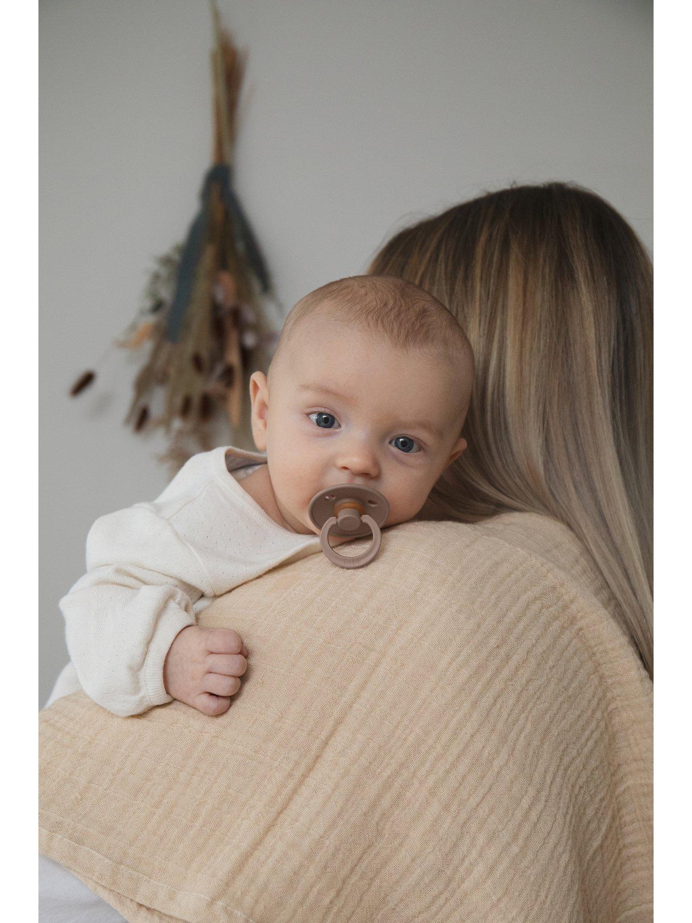 Image 6 of 6 of BIBS Pacifier Colour 4 PACK Latex Size 1 Ivory/Sand/Vanilla/Dark Oak