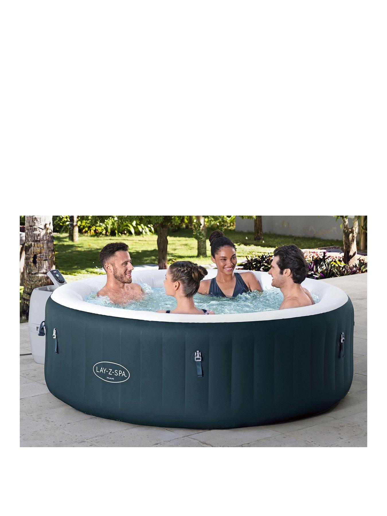 Image 2 of 6 of Lay-Z-Spa New York EnergySense AirJet Hot Tub (4-6 Person)