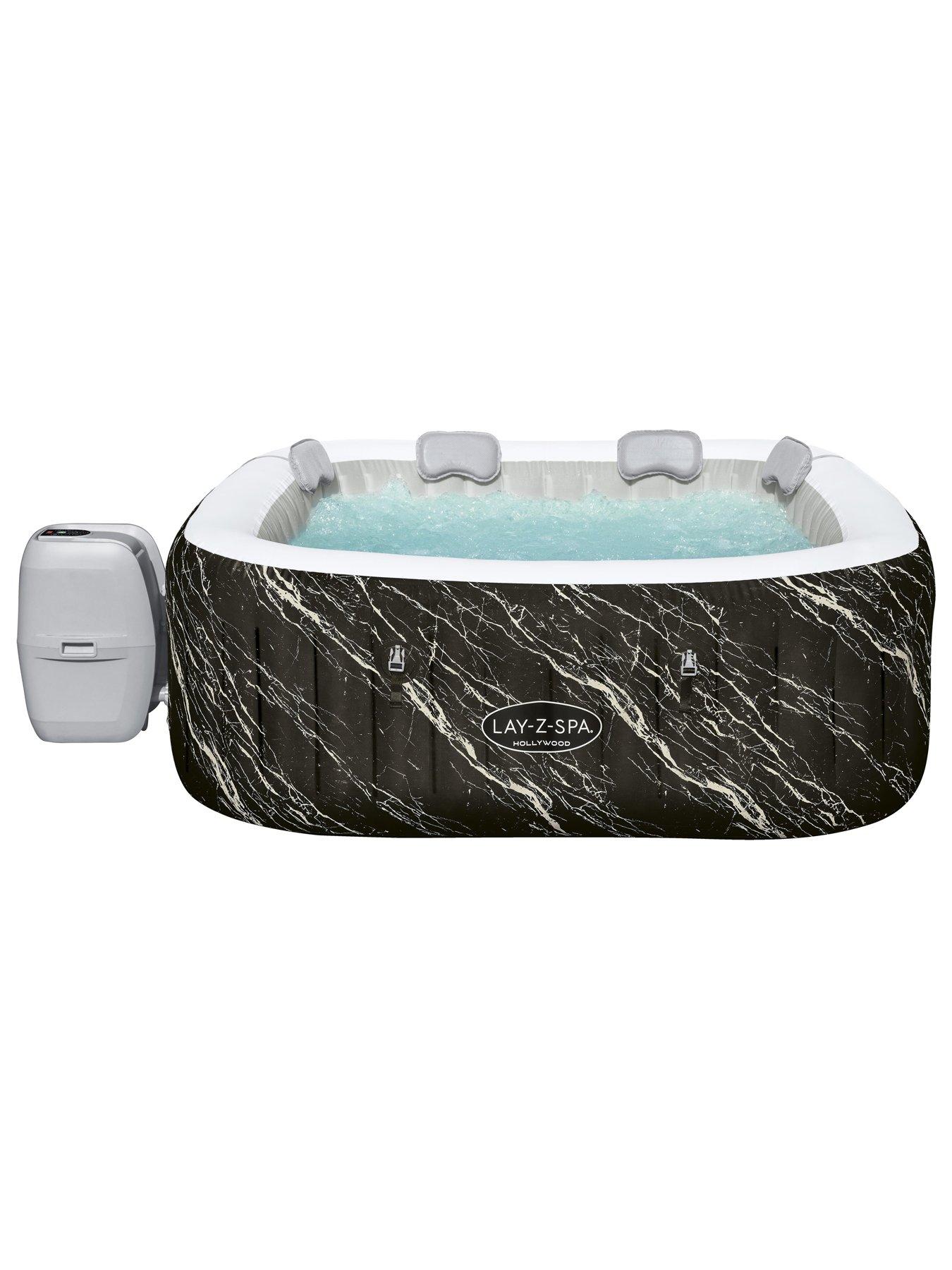 Lay-Z-Spa Florence AirJet Hot Tub with Lights (4- 6 Person)