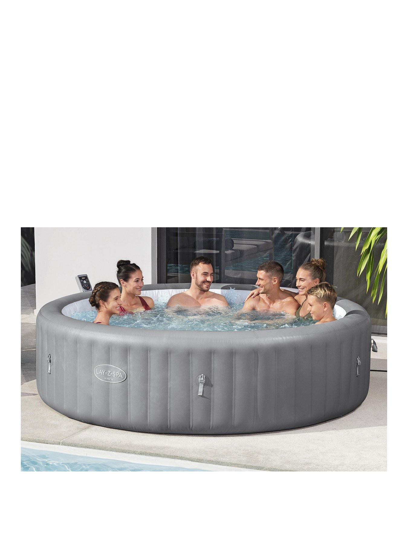 Image 2 of 7 of Lay-Z-Spa Grenada Smart EnergySense AirJet Hot Tub (6-8 Person)